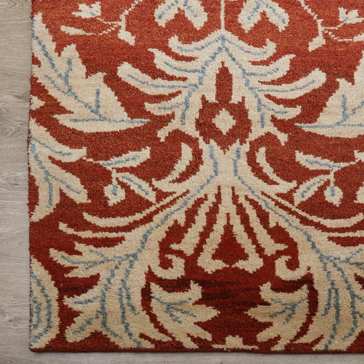 Florals Collection: Hand Knotted Wool Area Rugs (Assorted Colors, Patterns and Sizes)