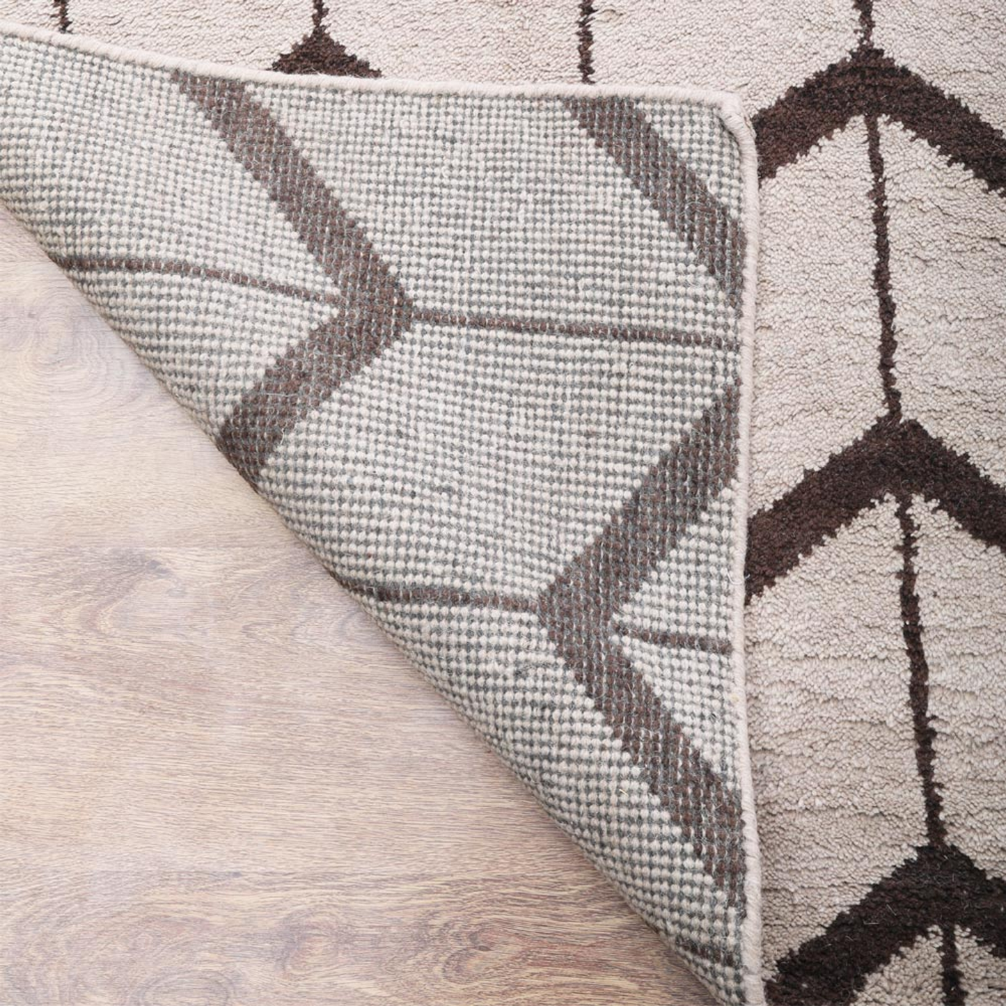 Geometrics Collection: Hand Knotted Wool Area Rugs (Assorted Colors, Patterns and Sizes)