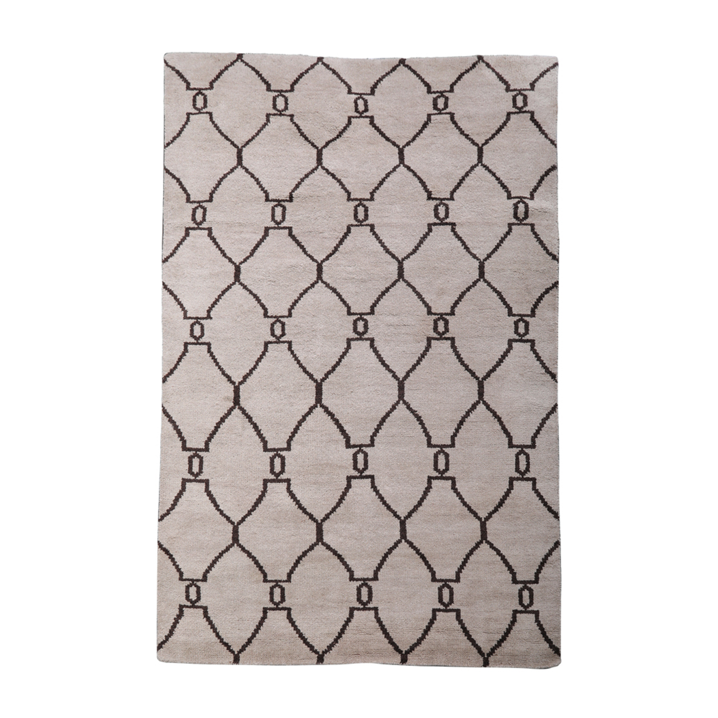 Geometrics Collection: Hand Knotted Wool Area Rugs (Assorted Colors, Patterns and Sizes)