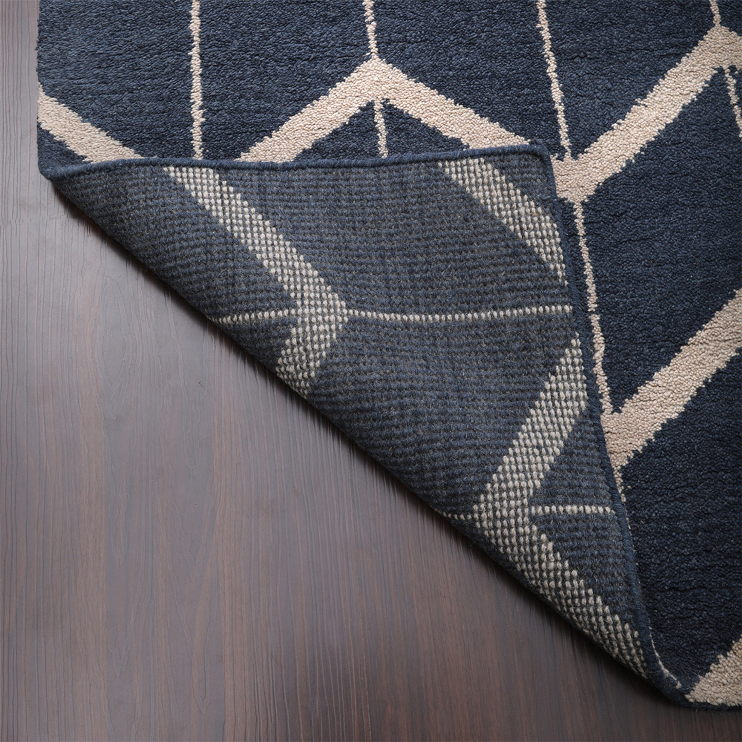 Geometrics Collection: Hand Knotted Wool Area Rugs (Assorted Colors, Patterns and Sizes)