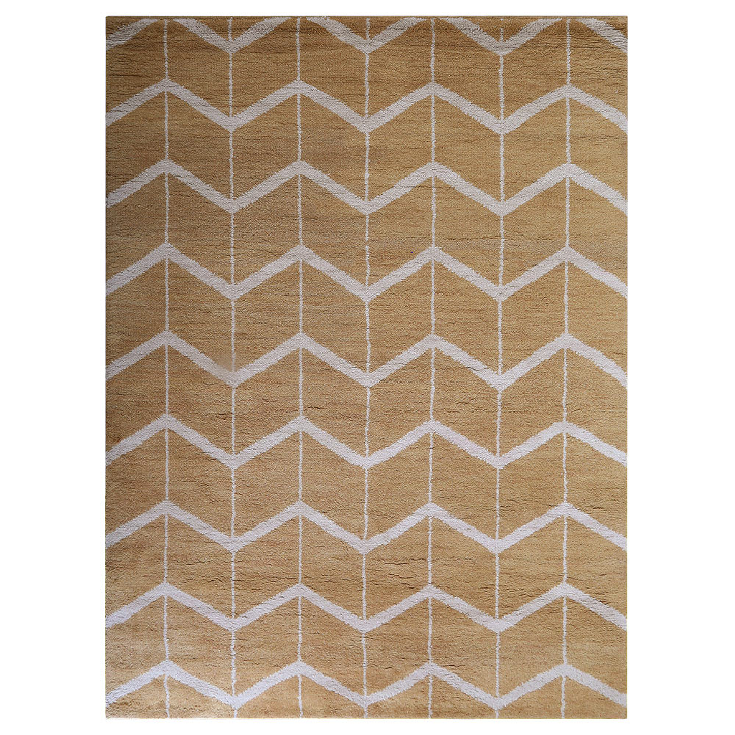 Geometrics Collection: Hand Knotted Wool Area Rugs (Assorted Colors, Patterns and Sizes)