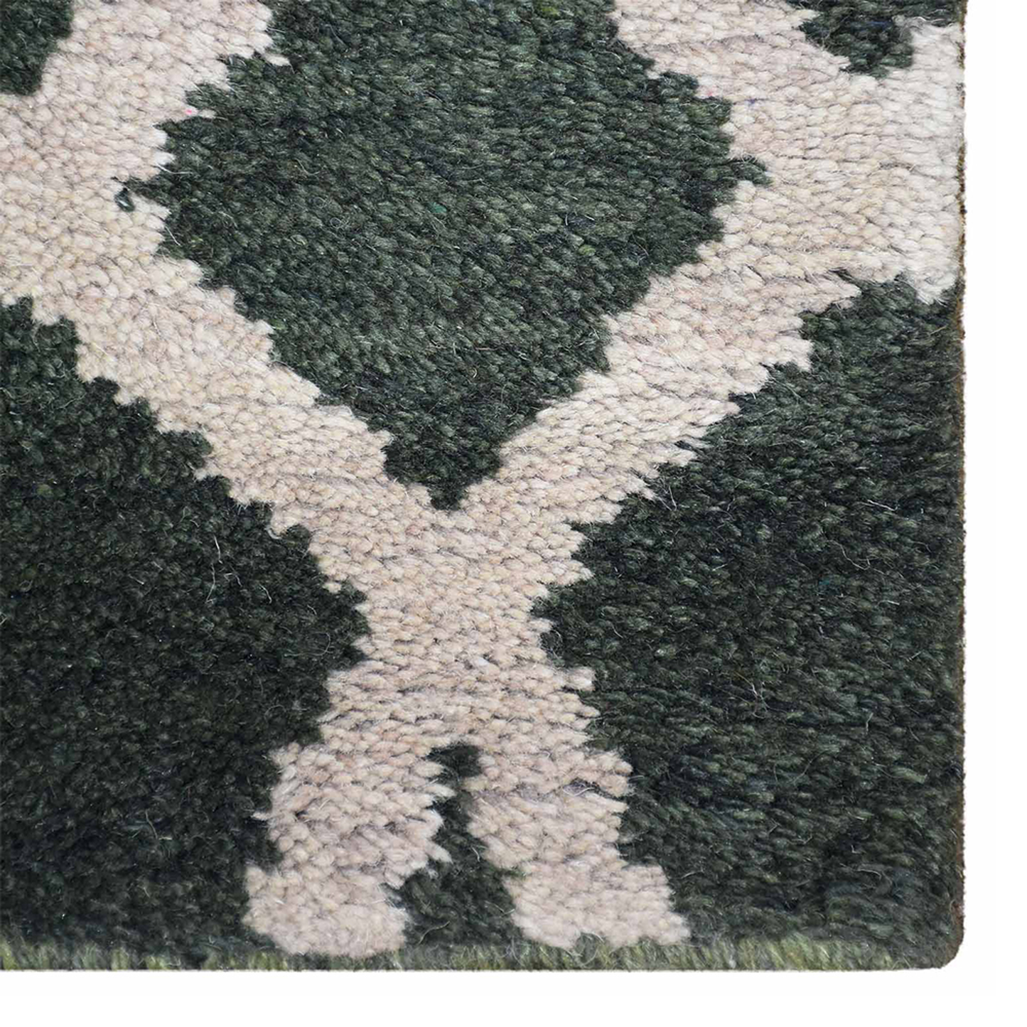 Geometrics Collection: Hand Knotted Wool Area Rugs (Assorted Colors, Patterns and Sizes)