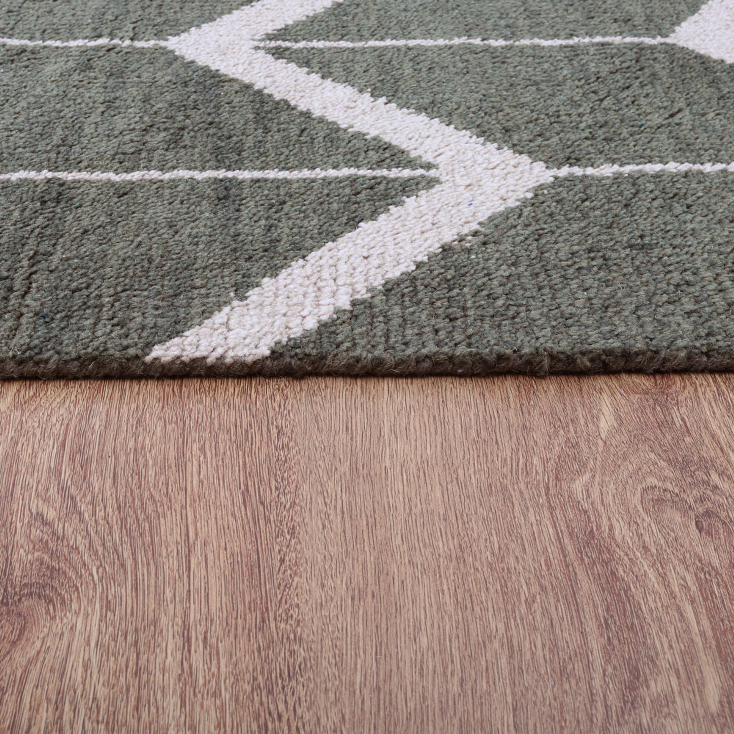 Geometrics Collection: Hand Knotted Wool Area Rugs (Assorted Colors, Patterns and Sizes)