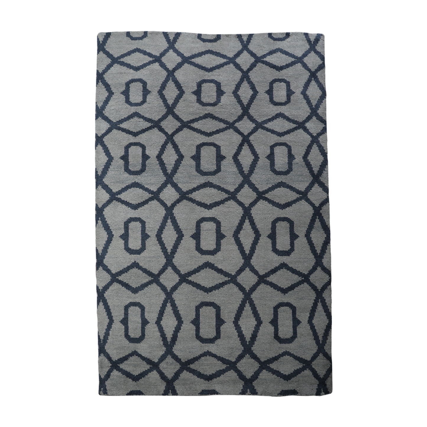 Geometrics Collection: Hand Knotted Wool Area Rugs (Assorted Colors, Patterns and Sizes)