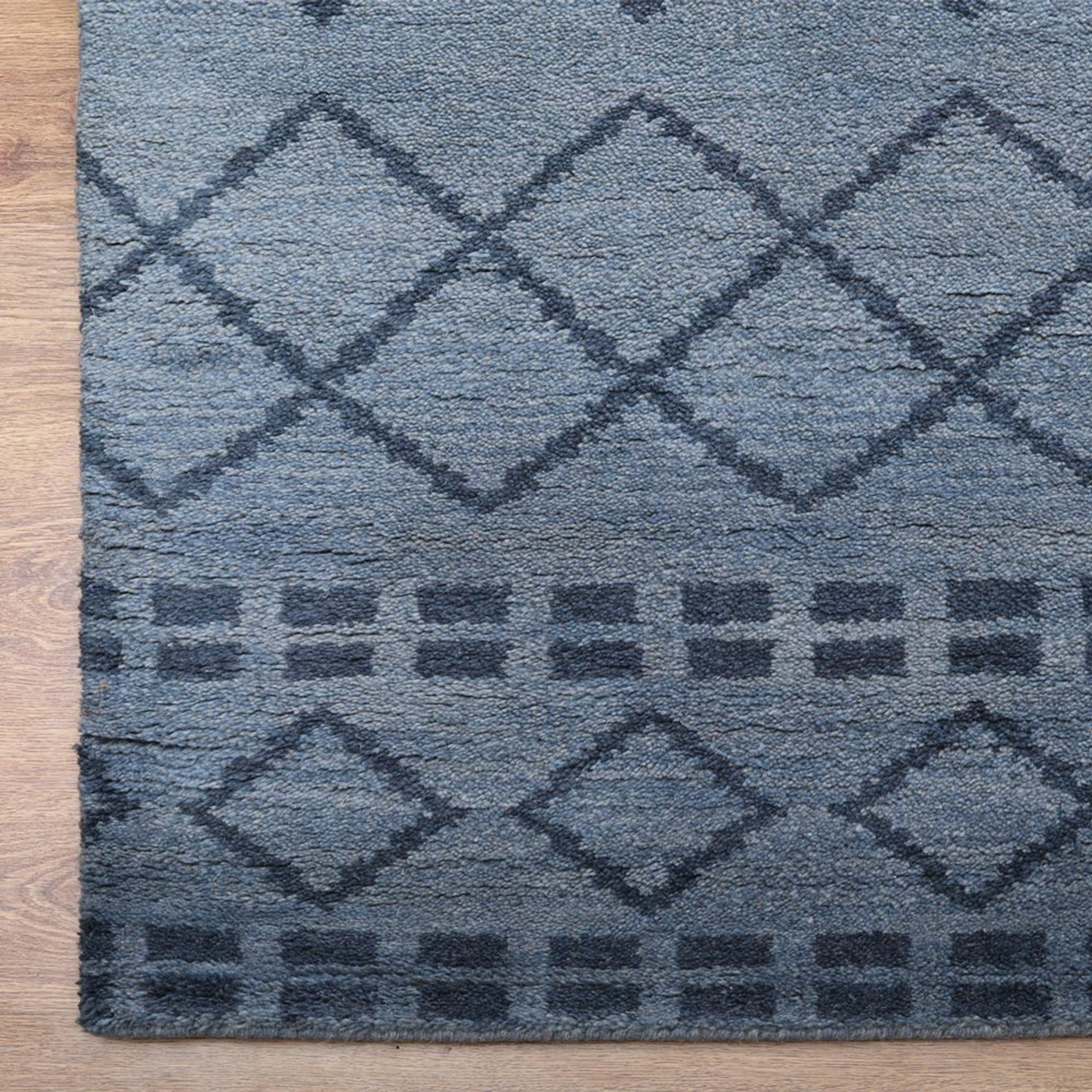 Geometrics Collection: Hand Knotted Wool Area Rugs (Assorted Colors, Patterns and Sizes)