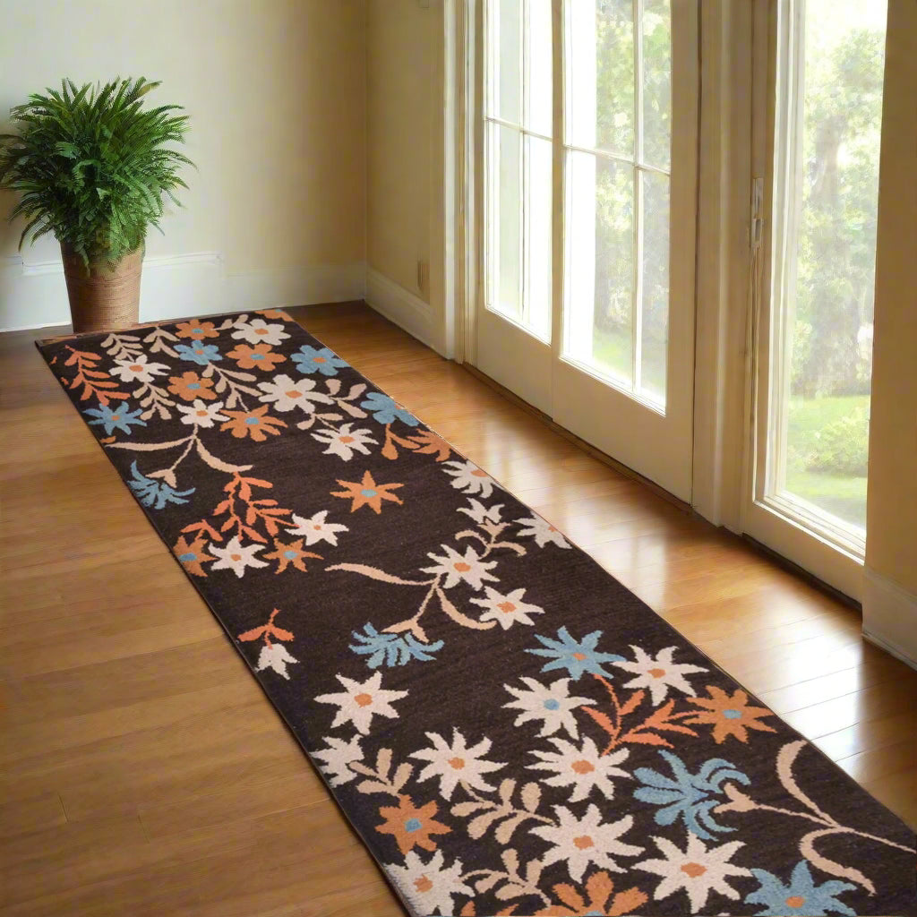 Florals Collection: Hand Tufted Wool Runners