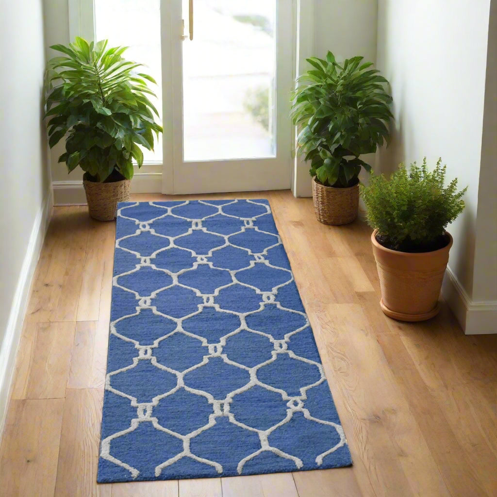 Geometrics Collection: Hand Tufted Wool Runners (Assorted Colors, Patterns and Sizes)