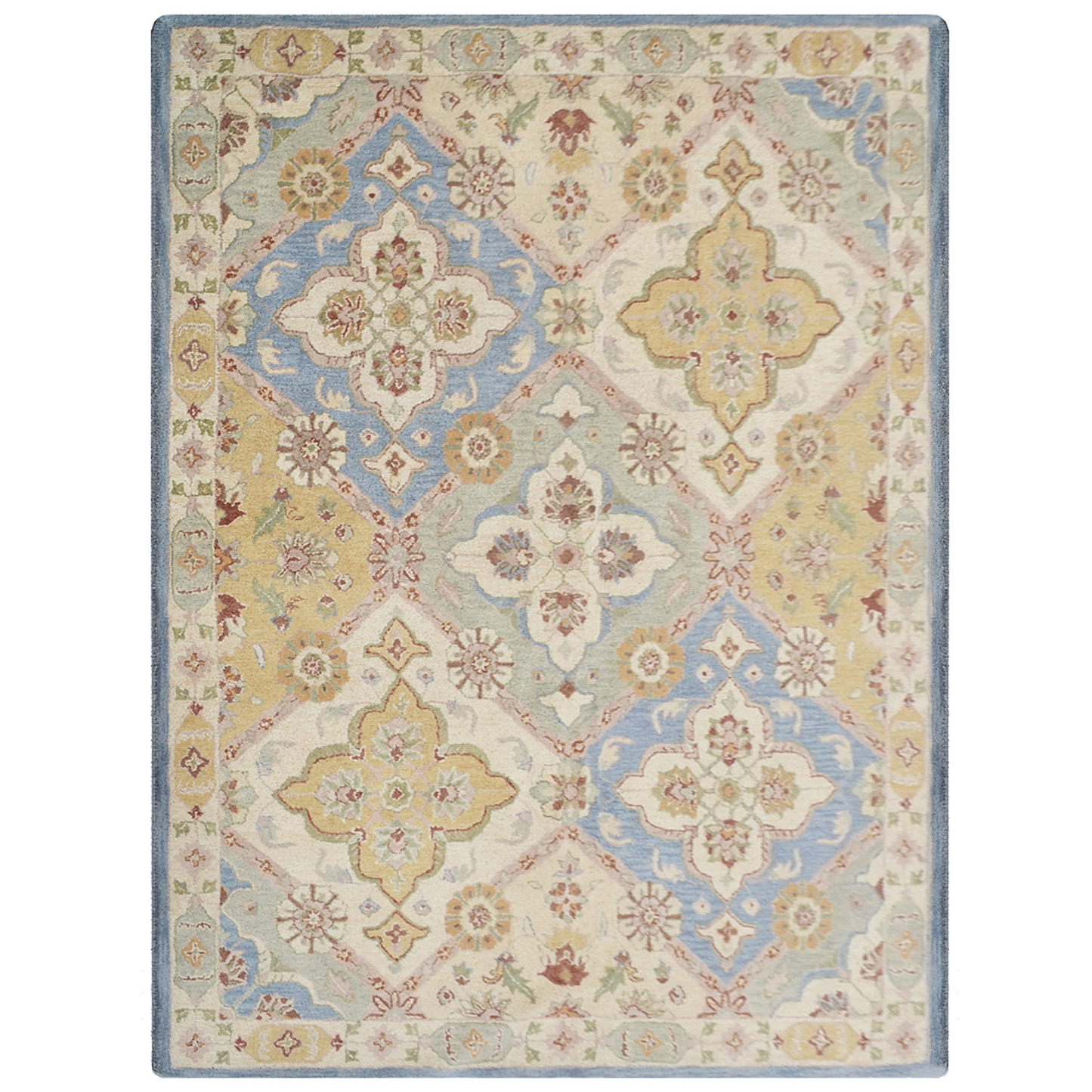 Florals Collection: Hand Tufted Wool Area Rugs (Assorted Patterns, Colors and Sizes)