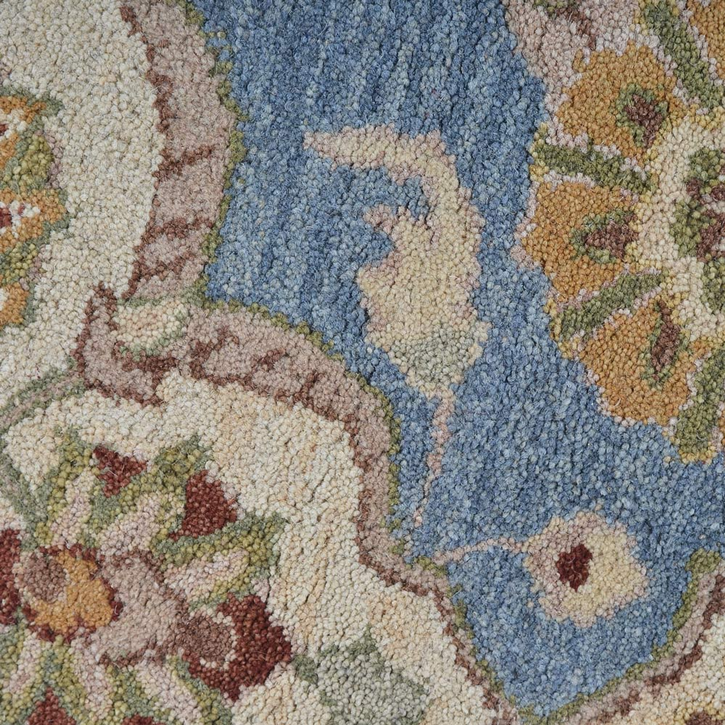 Florals Collection: Hand Tufted Wool Area Rugs (Assorted Patterns, Colors and Sizes)