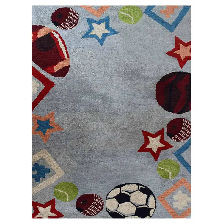 Kids' Collection: Hand Tufted Wool Area Rugs (Assortment of Colors, Patterns and Sizes)