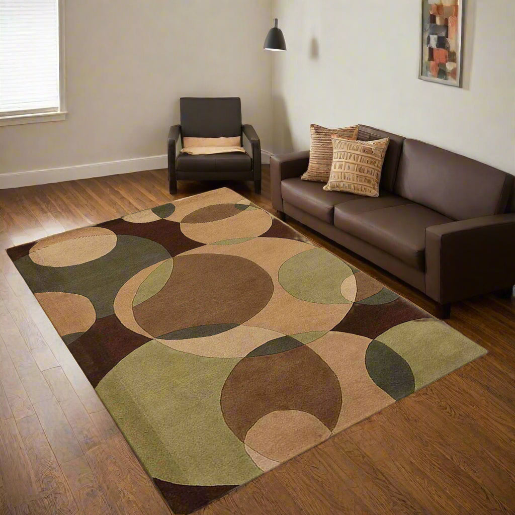 Geometrics Collection: Hand Tufted Wool Area Rugs (Assorted Colors, Patterns and Sizes)