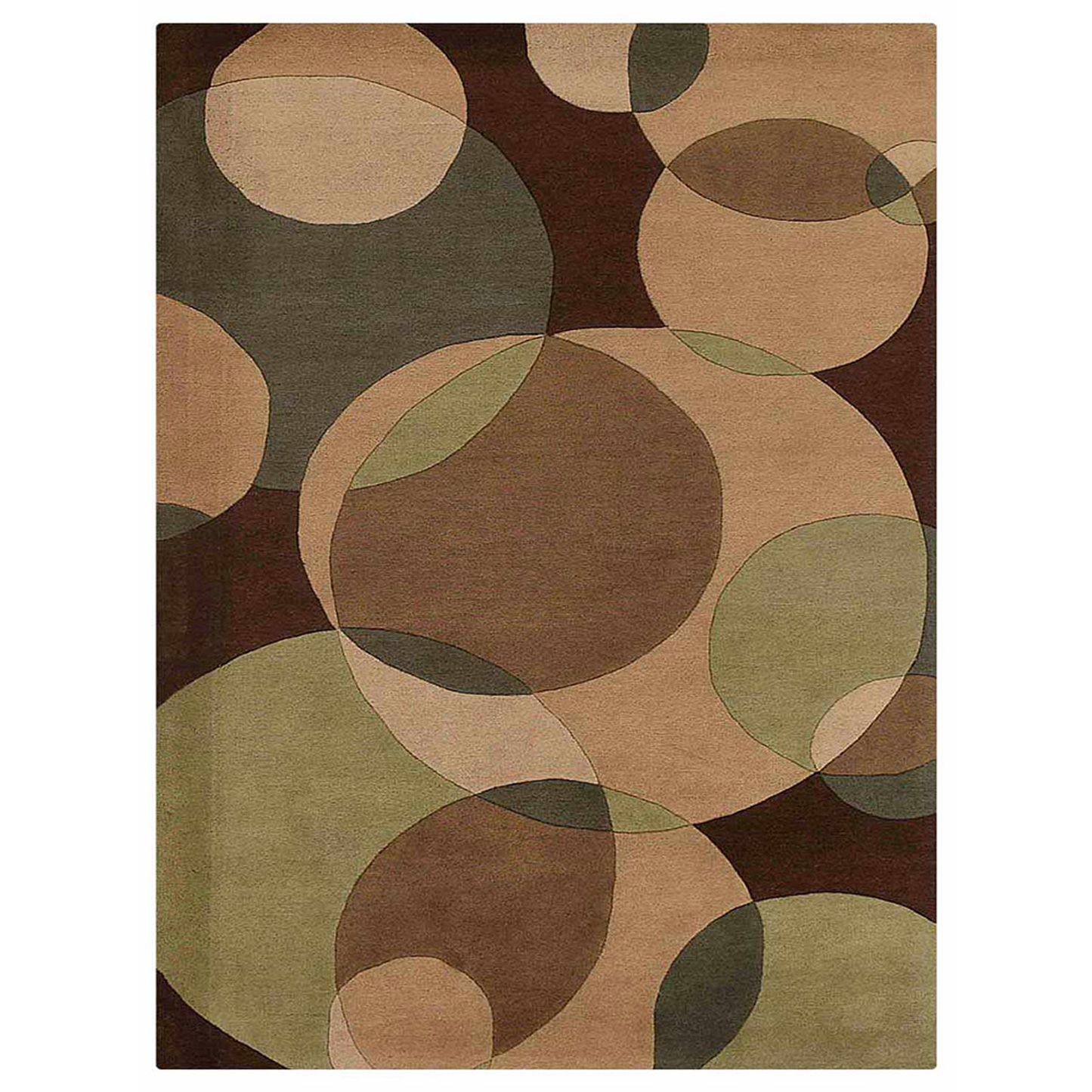 Geometrics Collection: Hand Tufted Wool Area Rugs (Assorted Colors, Patterns and Sizes)