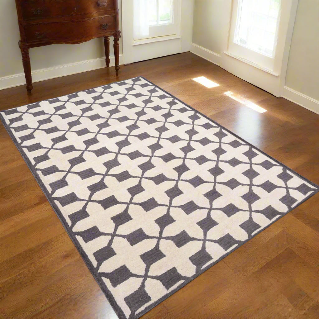 Geometrics Collection: Hand Tufted Wool Area Rugs (Assorted Colors, Patterns and Sizes)