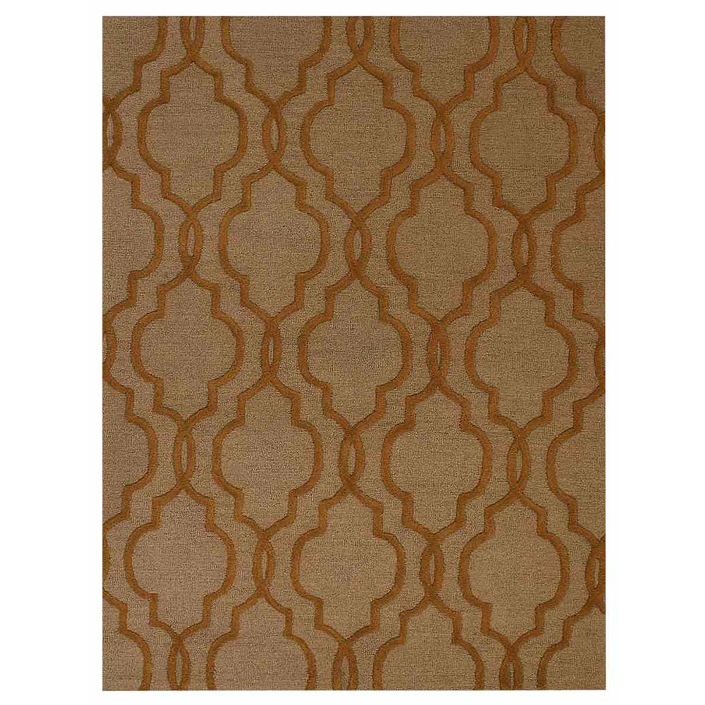 Geometrics Collection: Hand Tufted Wool Area Rugs (Assorted Colors, Patterns and Sizes)