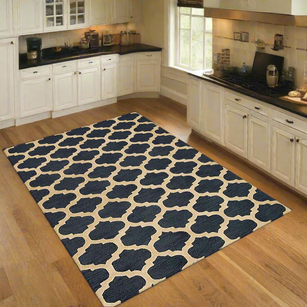 Geometrics Collection: Hand Tufted Wool Area Rugs (Assorted Colors, Patterns and Sizes)