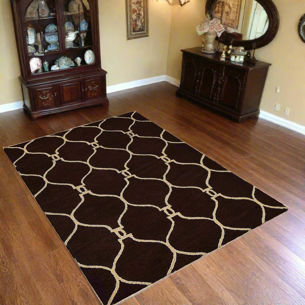 Geometrics Collection: Hand Tufted Wool Area Rugs (Assorted Colors, Patterns and Sizes)