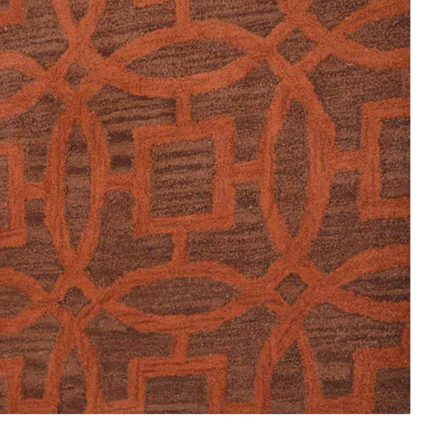 Geometrics Collection: Hand Tufted Wool Area Rugs (Assorted Colors, Patterns and Sizes)