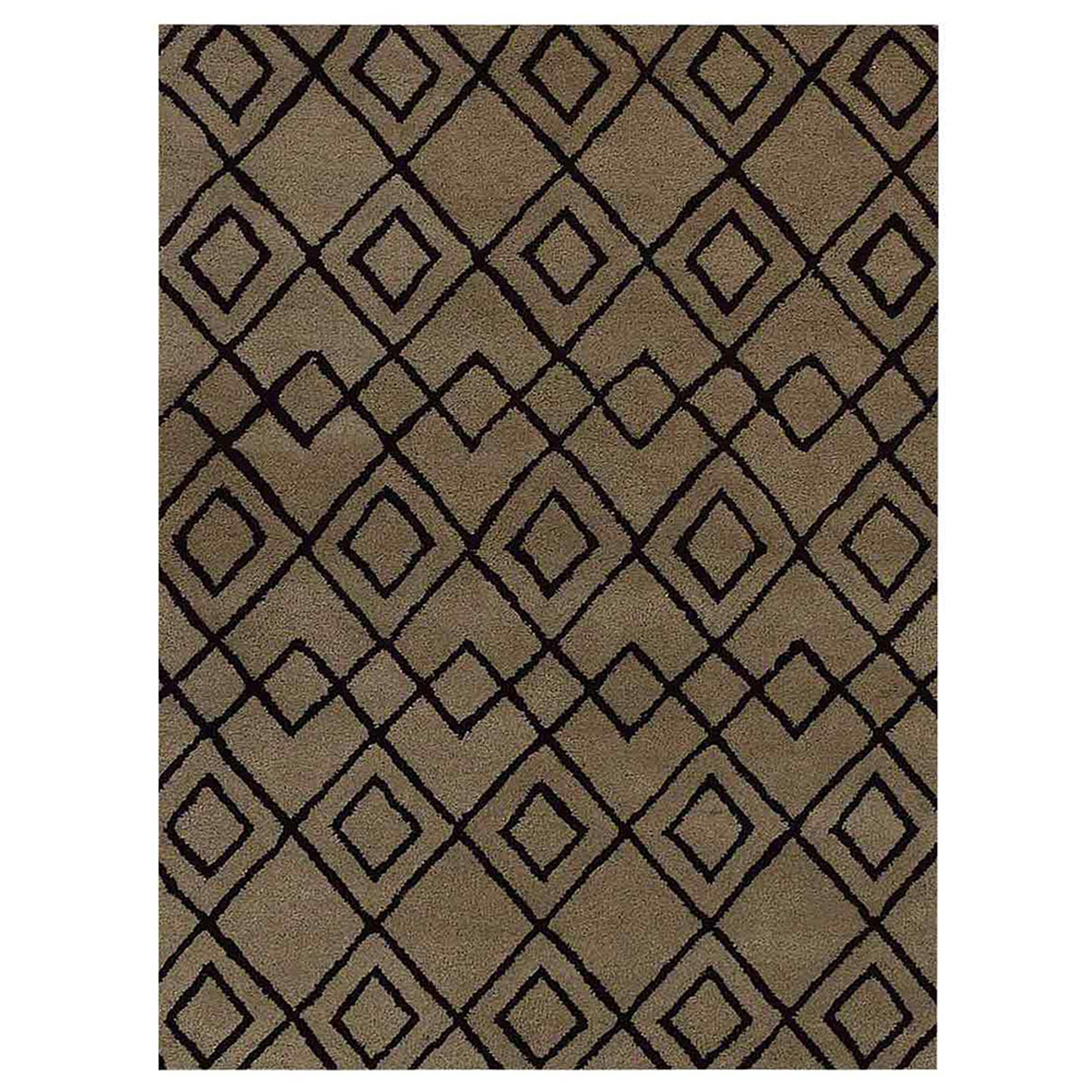 Geometrics Collection: Hand Tufted Wool Area Rugs (Assorted Colors, Patterns and Sizes)