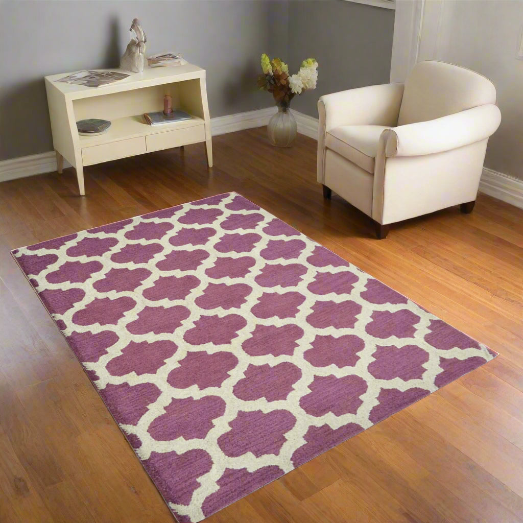 Geometrics Collection: Hand Tufted Wool Area Rugs (Assorted Colors, Patterns and Sizes)