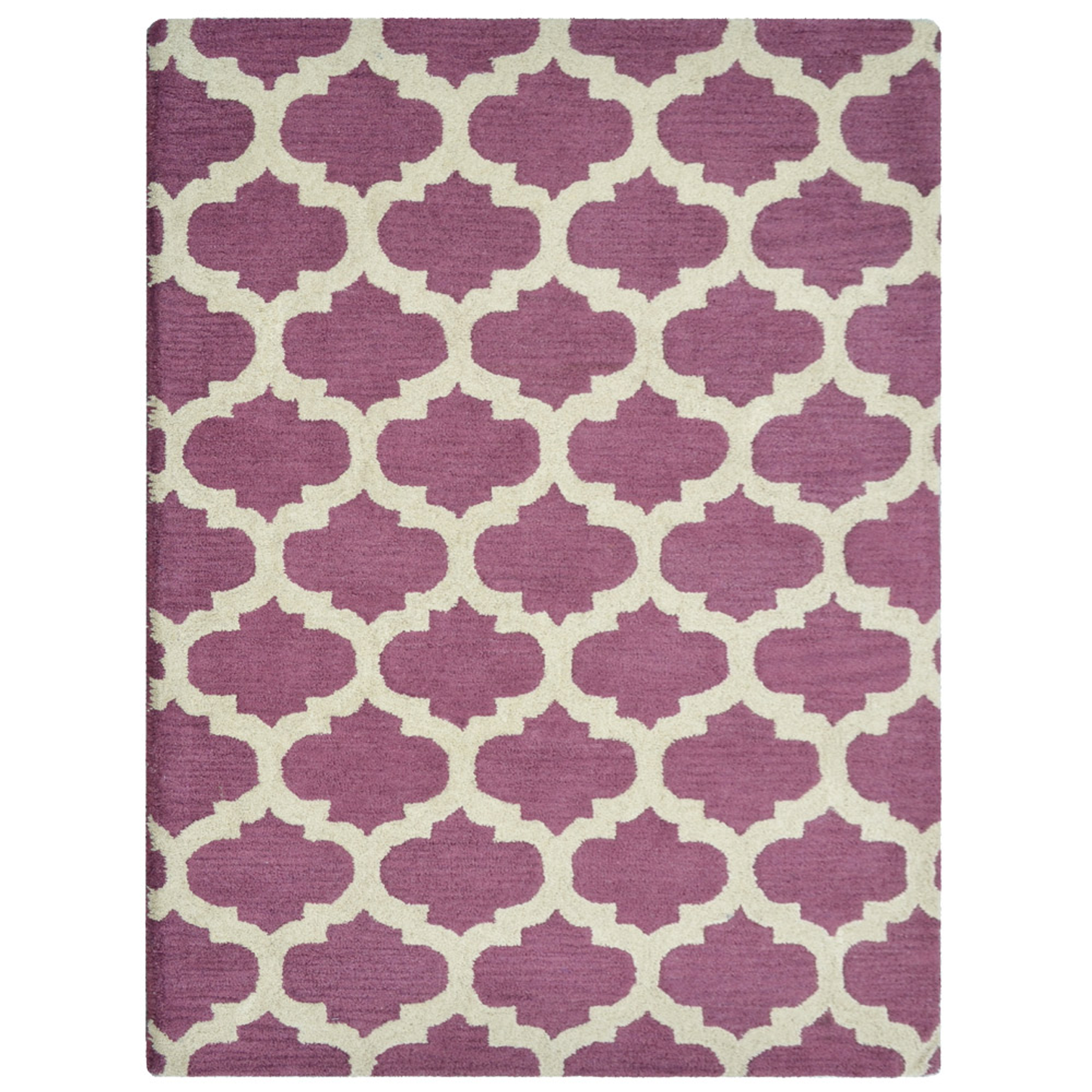 Geometrics Collection: Hand Tufted Wool Area Rugs (Assorted Colors, Patterns and Sizes)