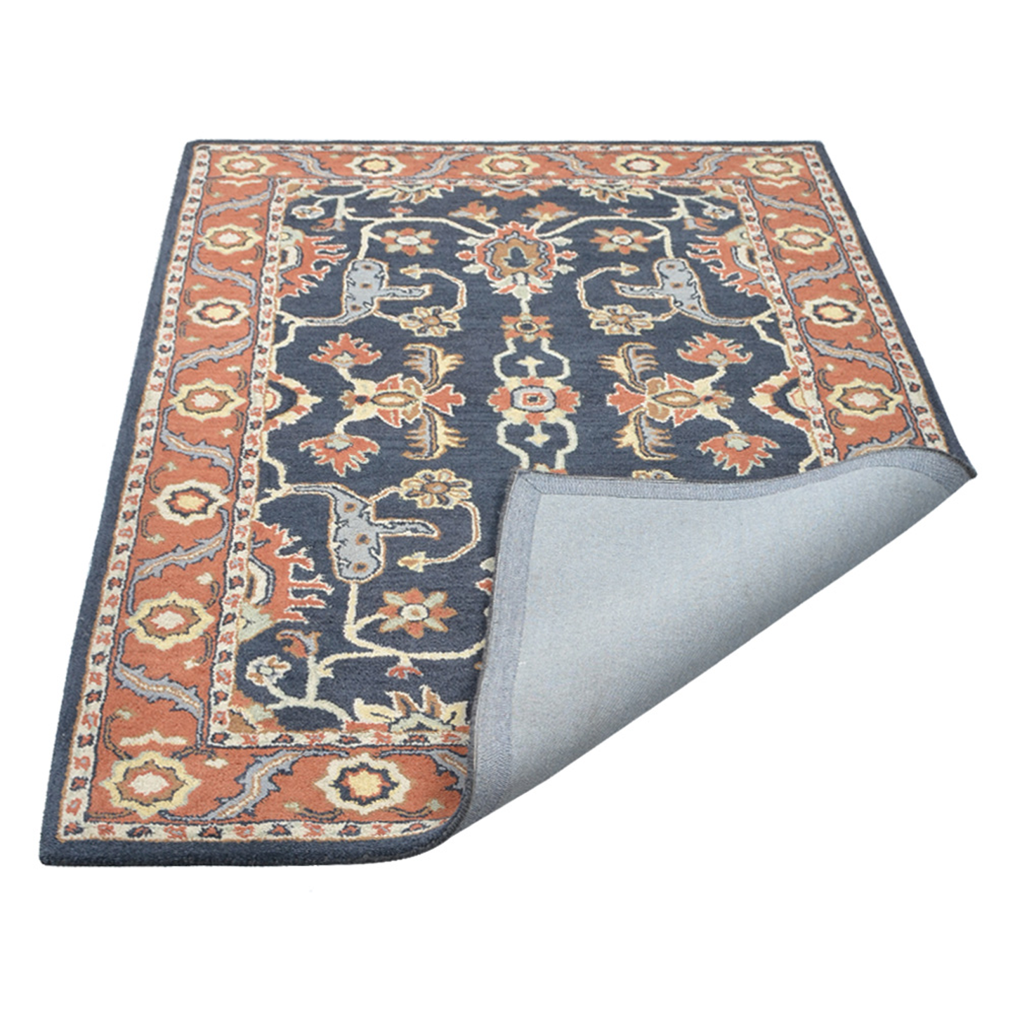 Florals Collection: Hand Tufted Wool Area Rugs (Assorted Patterns, Colors and Sizes)