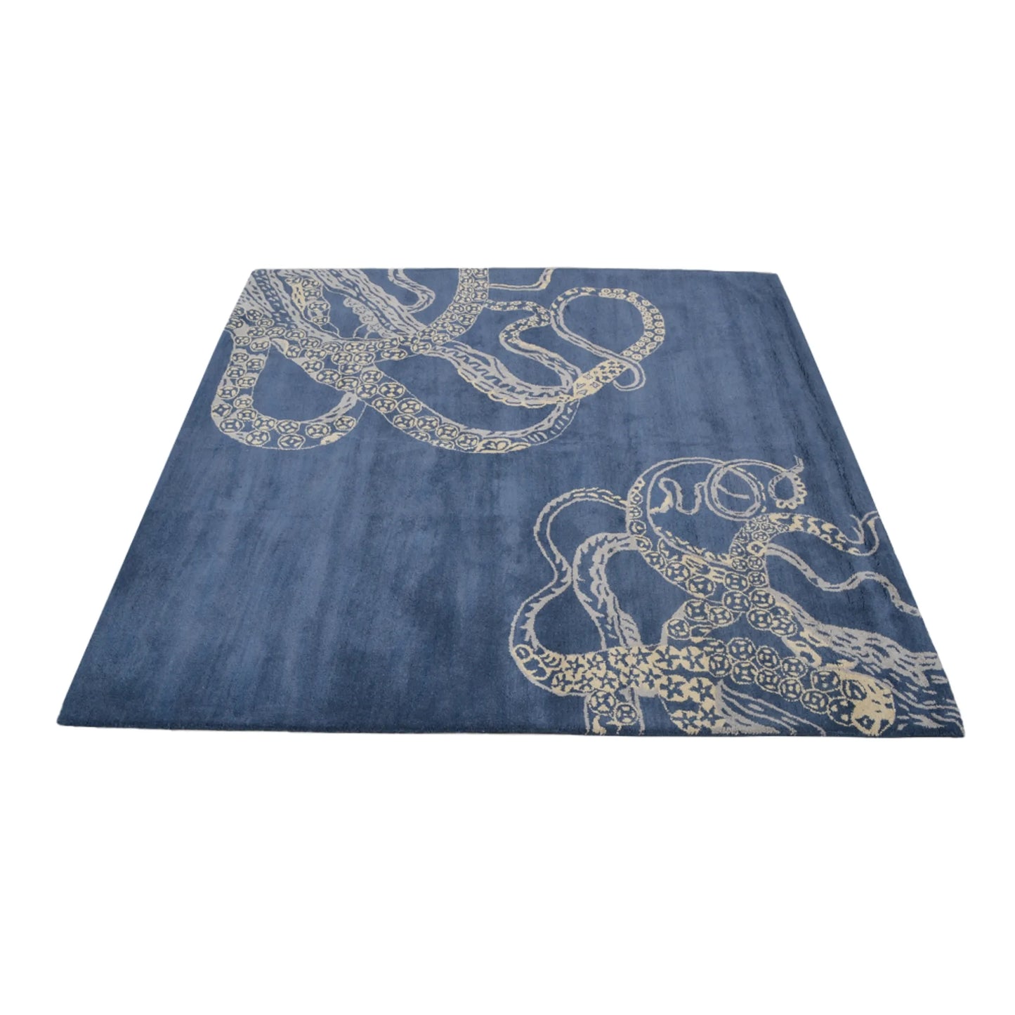 Contemporary Collection: Square Hand Tufted Wool Area Rugs