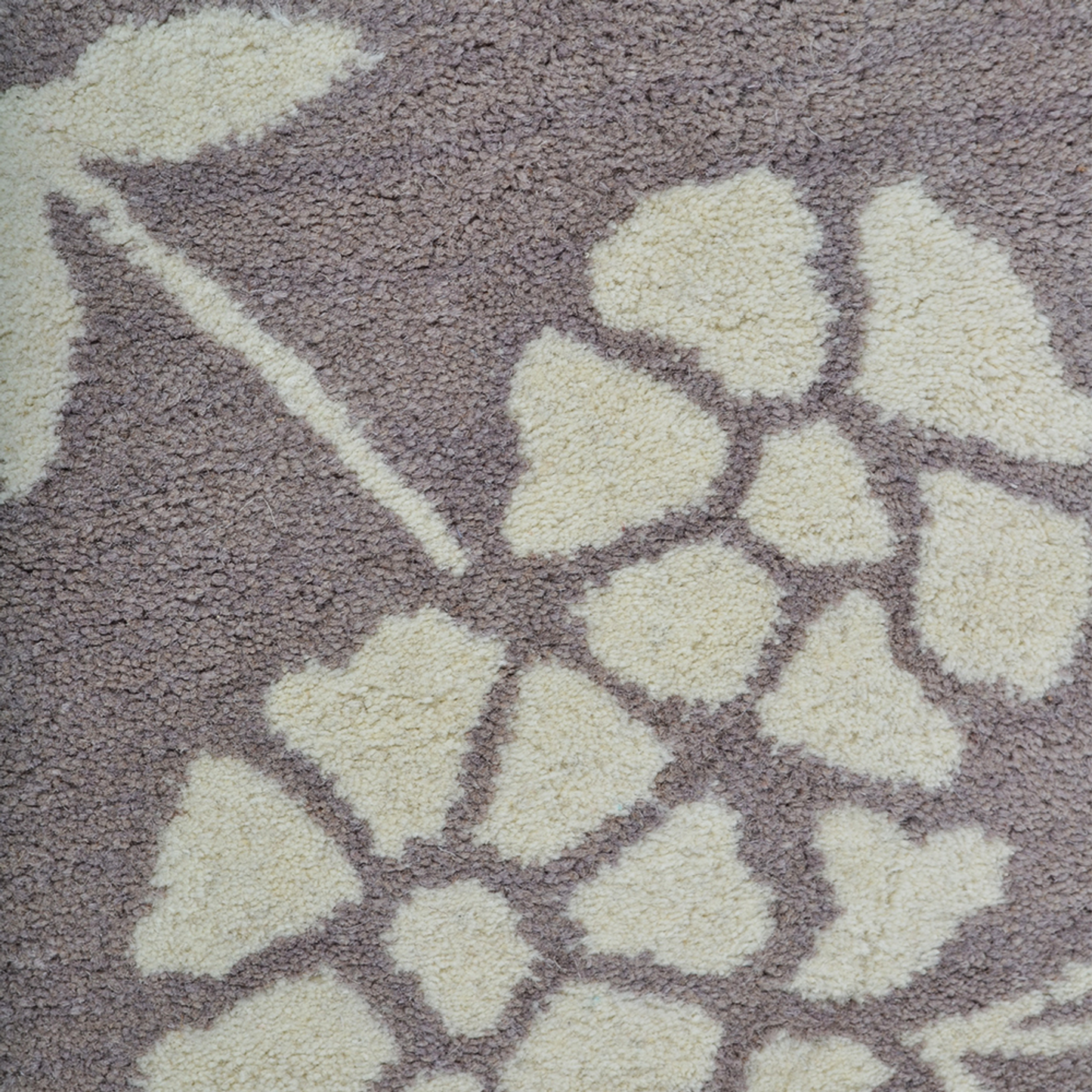 Florals Collection: Square Hand Tufted Wool Area Rugs