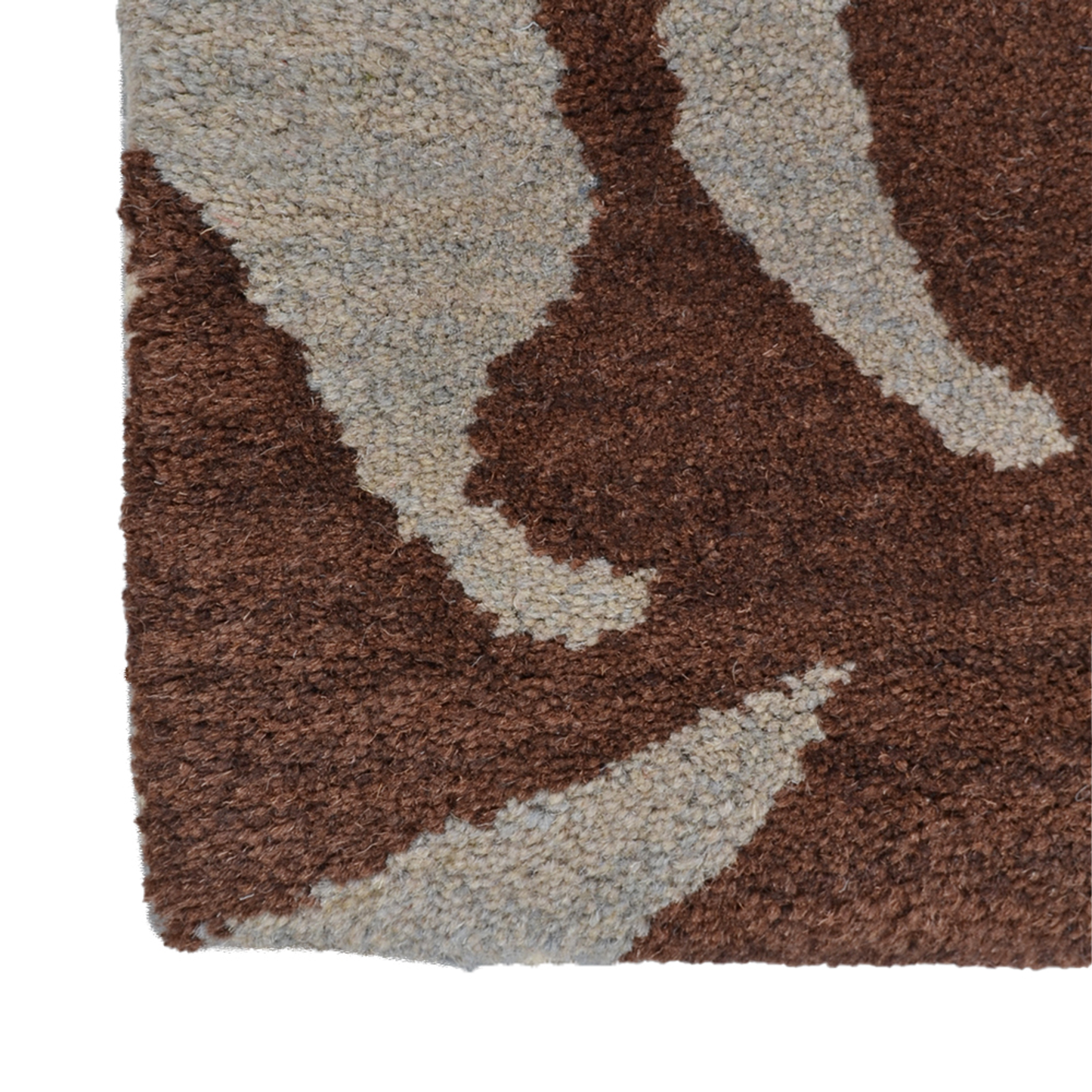 Florals Collection: Square Hand Tufted Wool Area Rugs