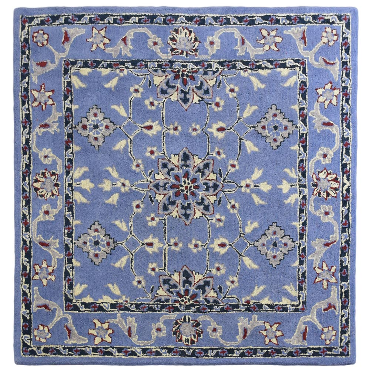 Oriental Collection: Square Hand Tufted Wool Area Rugs