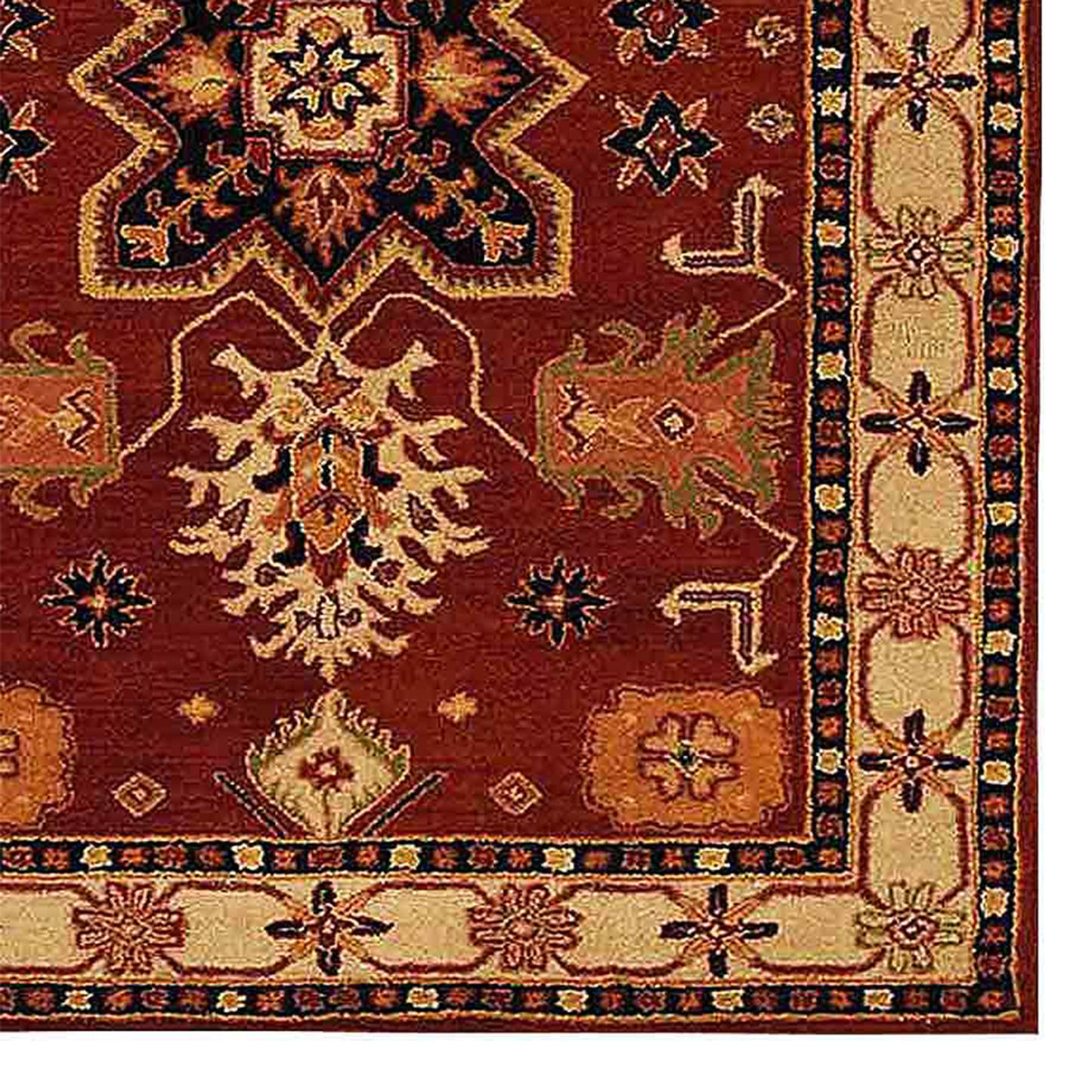 Oriental Collection: Square Hand Tufted Wool Area Rugs