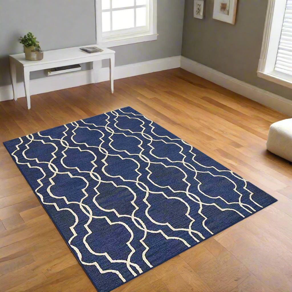 Geometrics Collection: Hand Tufted Wool Area Rugs (Assorted Colors, Patterns and Sizes)