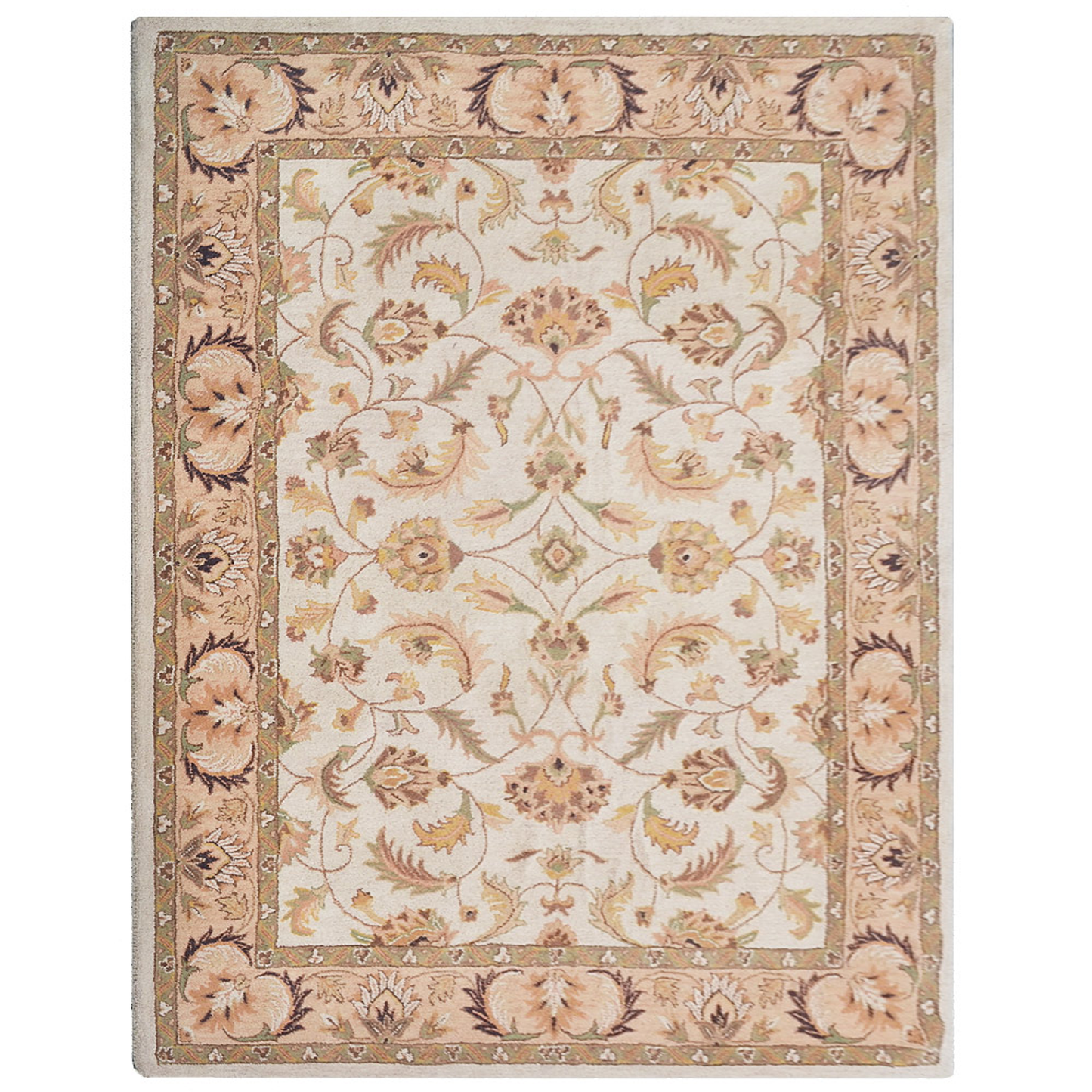 Florals Collection: Hand Tufted Wool Area Rugs (Assorted Patterns, Colors and Sizes)