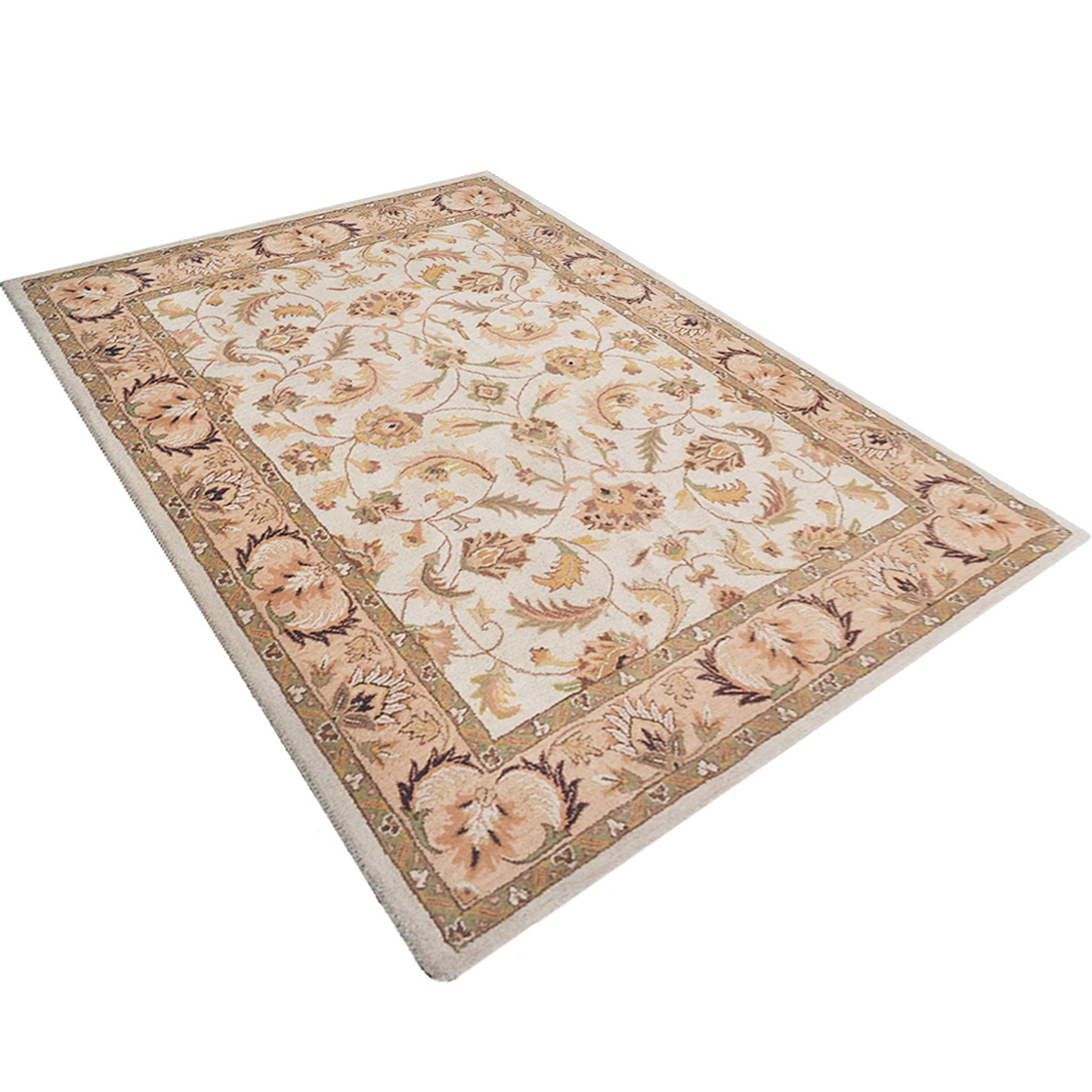 Florals Collection: Hand Tufted Wool Area Rugs (Assorted Patterns, Colors and Sizes)