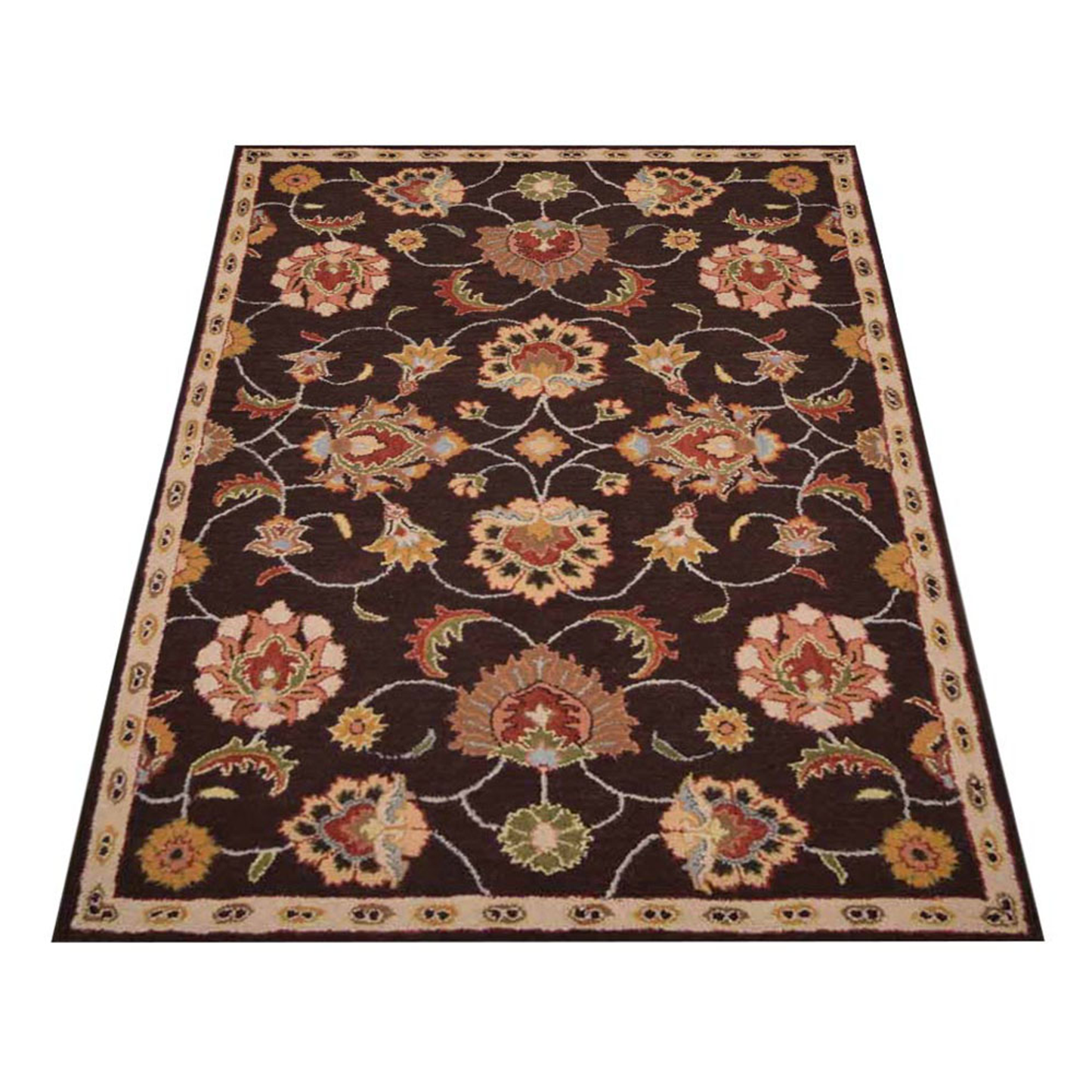 Florals Collection: Hand Tufted Wool Area Rugs (Assorted Patterns, Colors and Sizes)