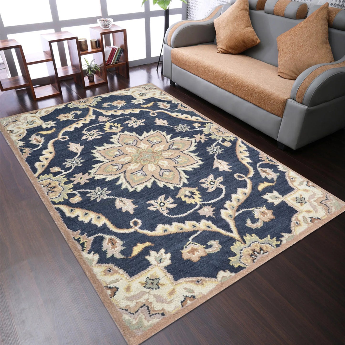 Florals Collection: Hand Tufted Wool Area Rugs (Assorted Patterns, Colors and Sizes)