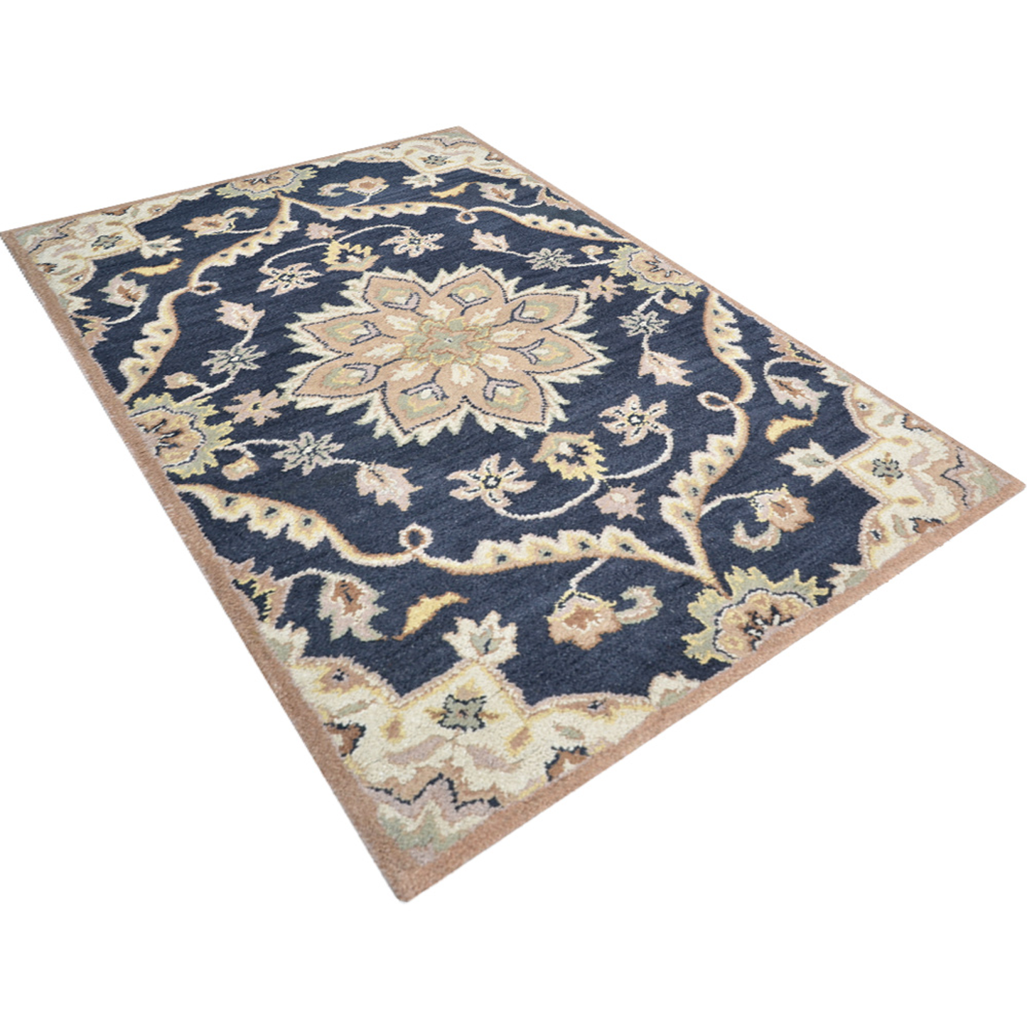 Florals Collection: Hand Tufted Wool Area Rugs (Assorted Patterns, Colors and Sizes)