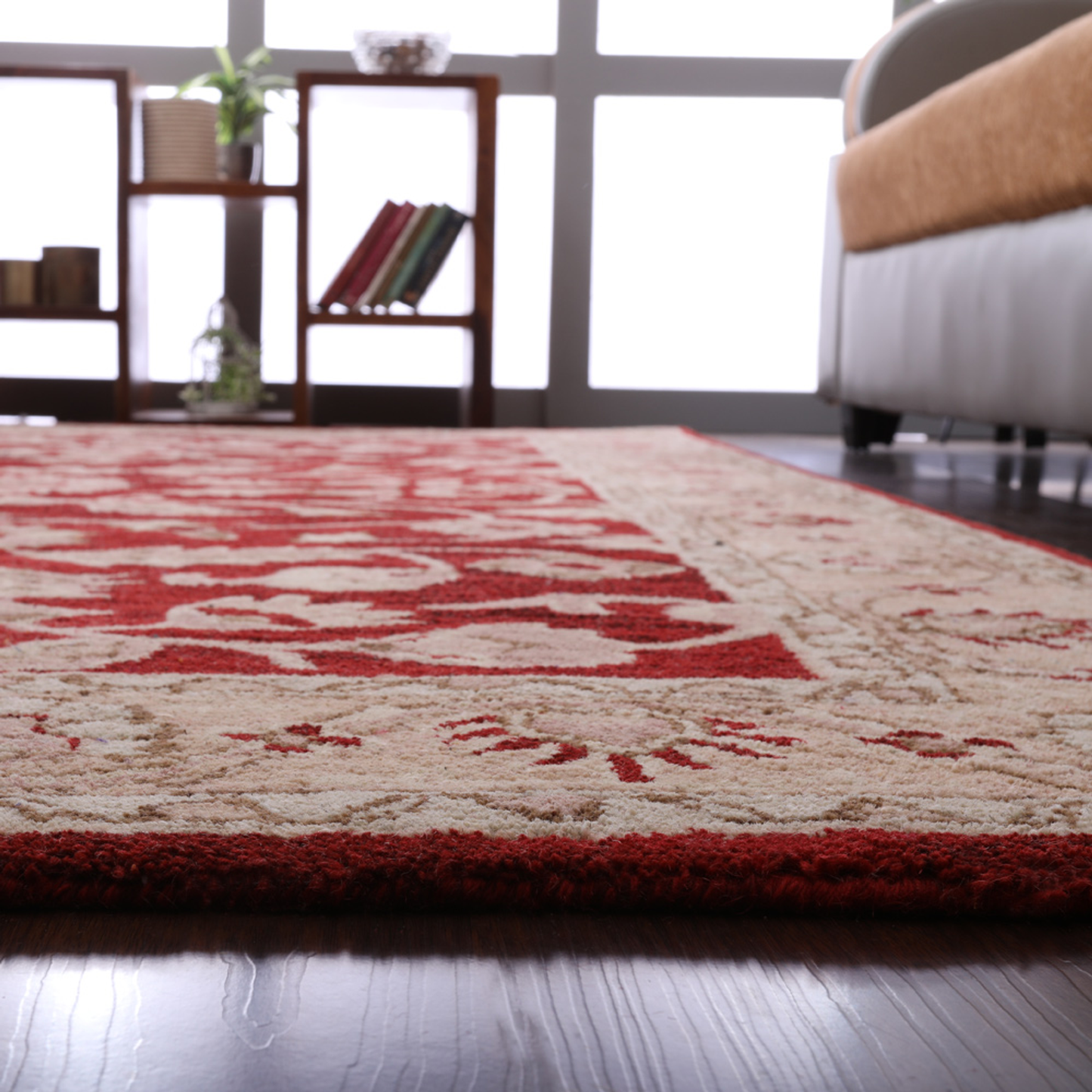 Florals Collection: Hand Tufted Wool Area Rugs (Assorted Patterns, Colors and Sizes)