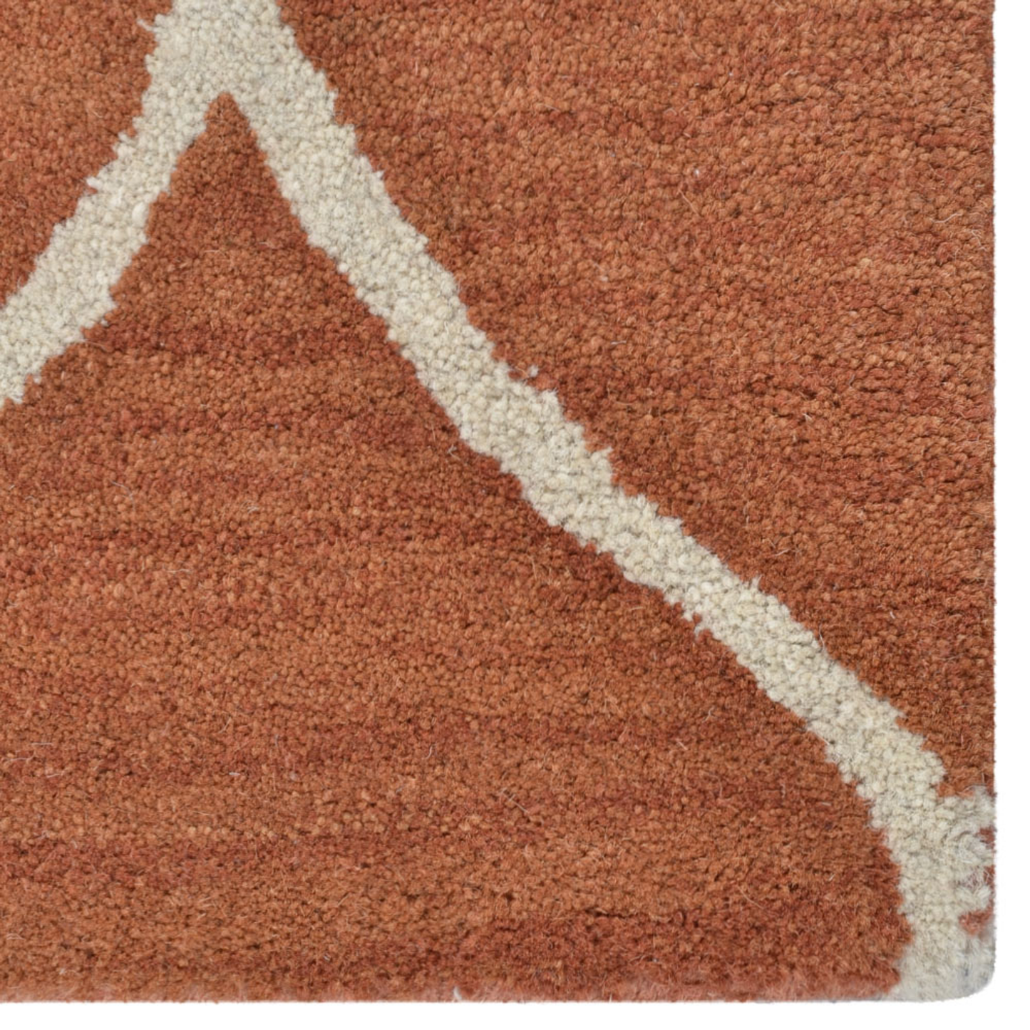 Geometrics Collection: Hand Tufted Wool Area Rugs (Assorted Colors, Patterns and Sizes)