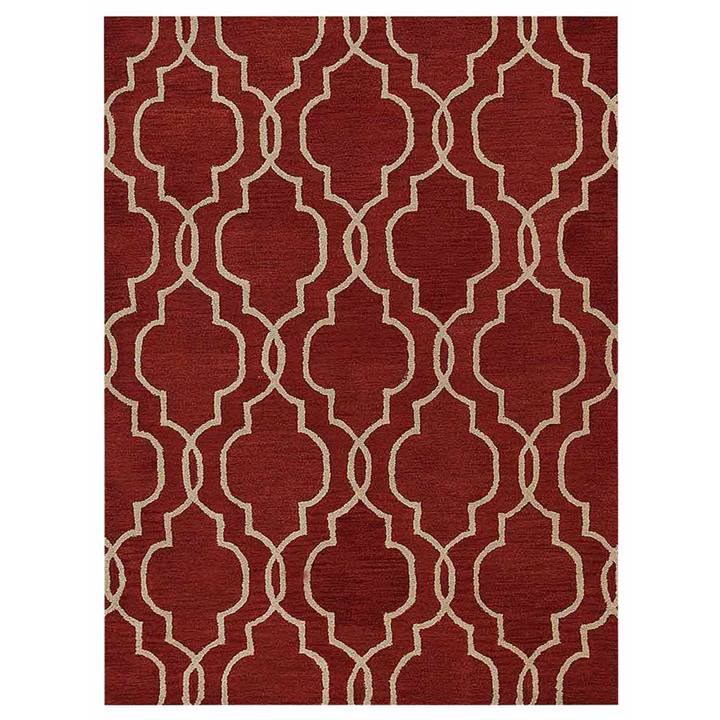 Geometrics Collection: Hand Tufted Wool Area Rugs (Assorted Colors, Patterns and Sizes)