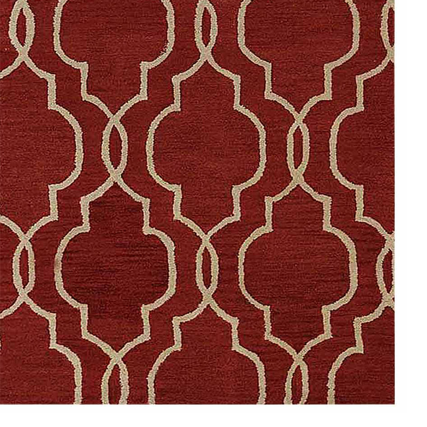 Geometrics Collection: Hand Tufted Wool Area Rugs (Assorted Colors, Patterns and Sizes)