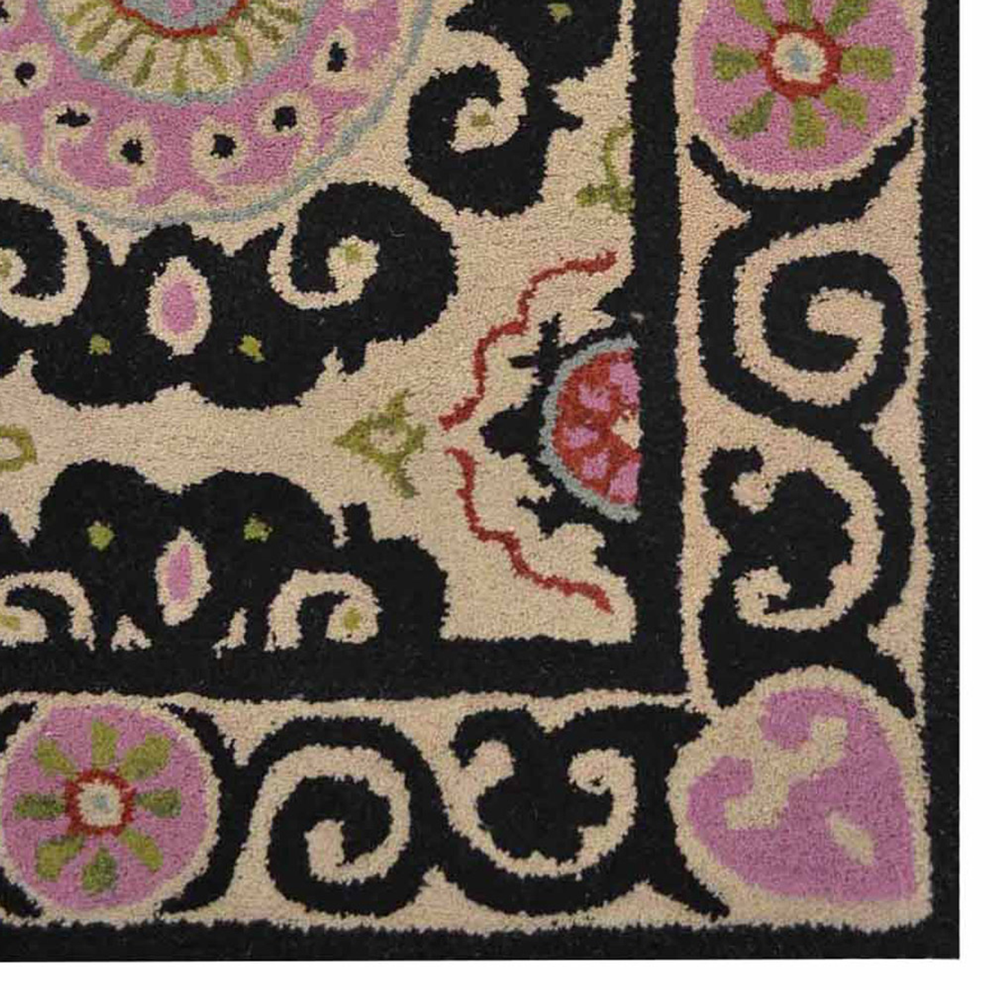 Florals Collection: Hand Tufted Wool Area Rugs (Assorted Patterns, Colors and Sizes)