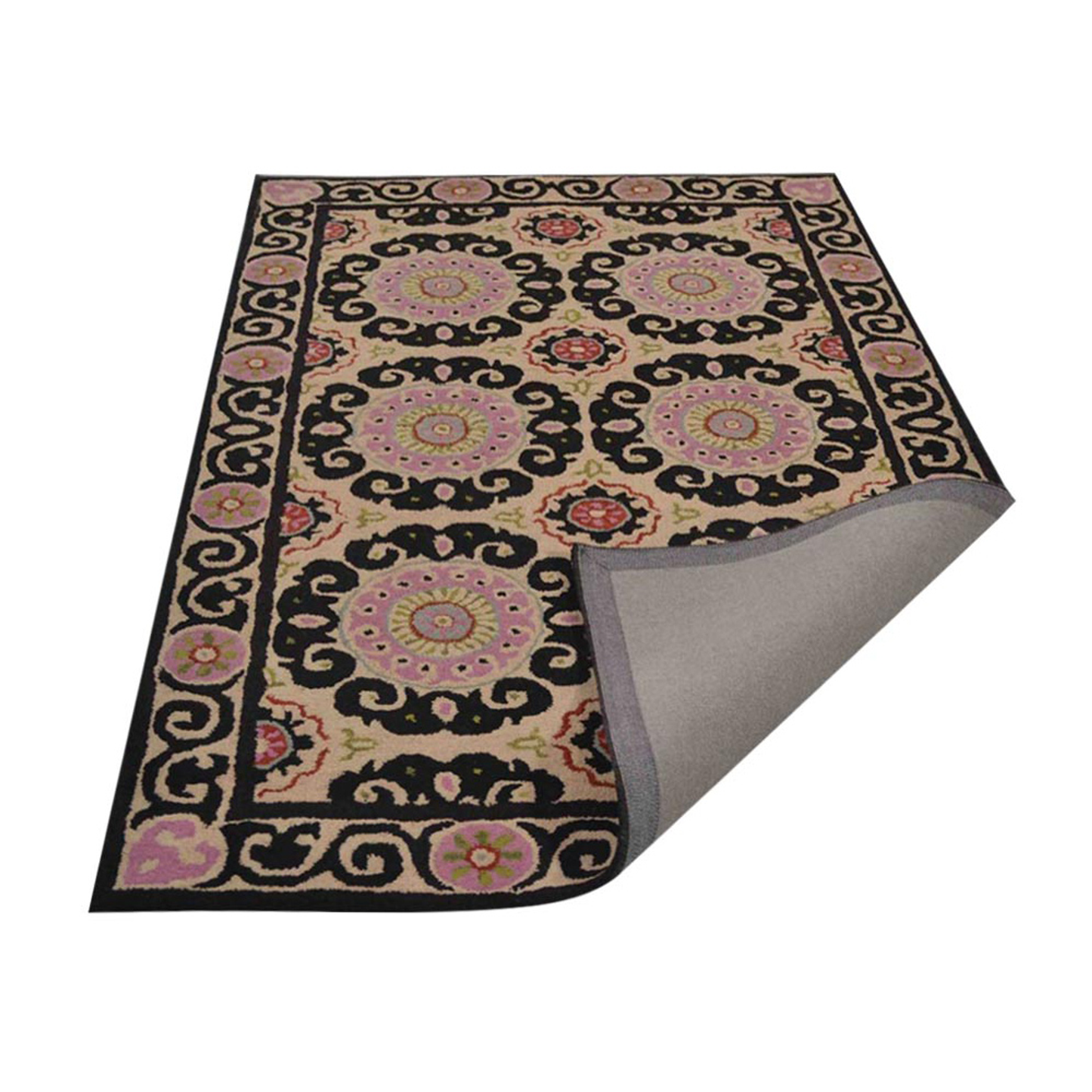 Florals Collection: Hand Tufted Wool Area Rugs (Assorted Patterns, Colors and Sizes)