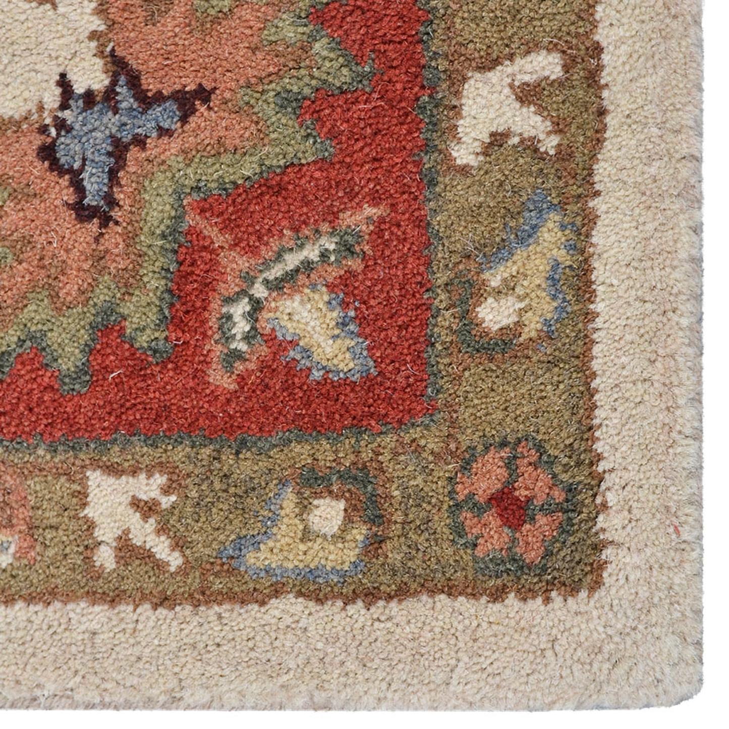 Florals Collection: Hand Tufted Wool Area Rugs (Assorted Patterns, Colors and Sizes)