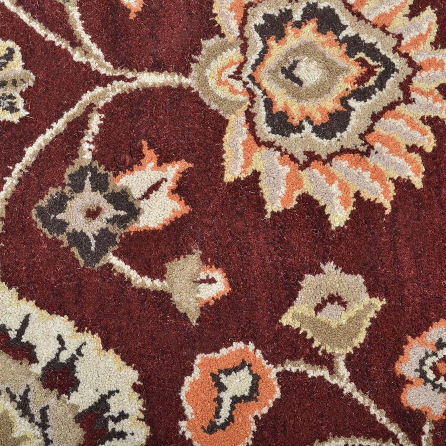 Florals Collection: Hand Tufted Wool Area Rugs (Assorted Patterns, Colors and Sizes)