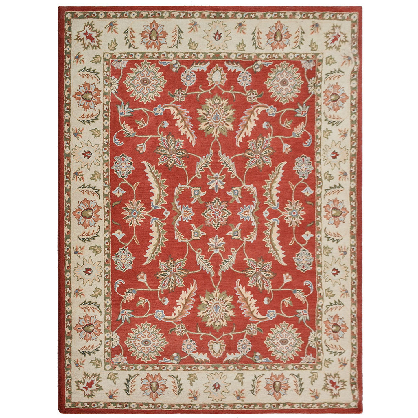 Florals Collection: Hand Tufted Wool Area Rugs (Assorted Patterns, Colors and Sizes)