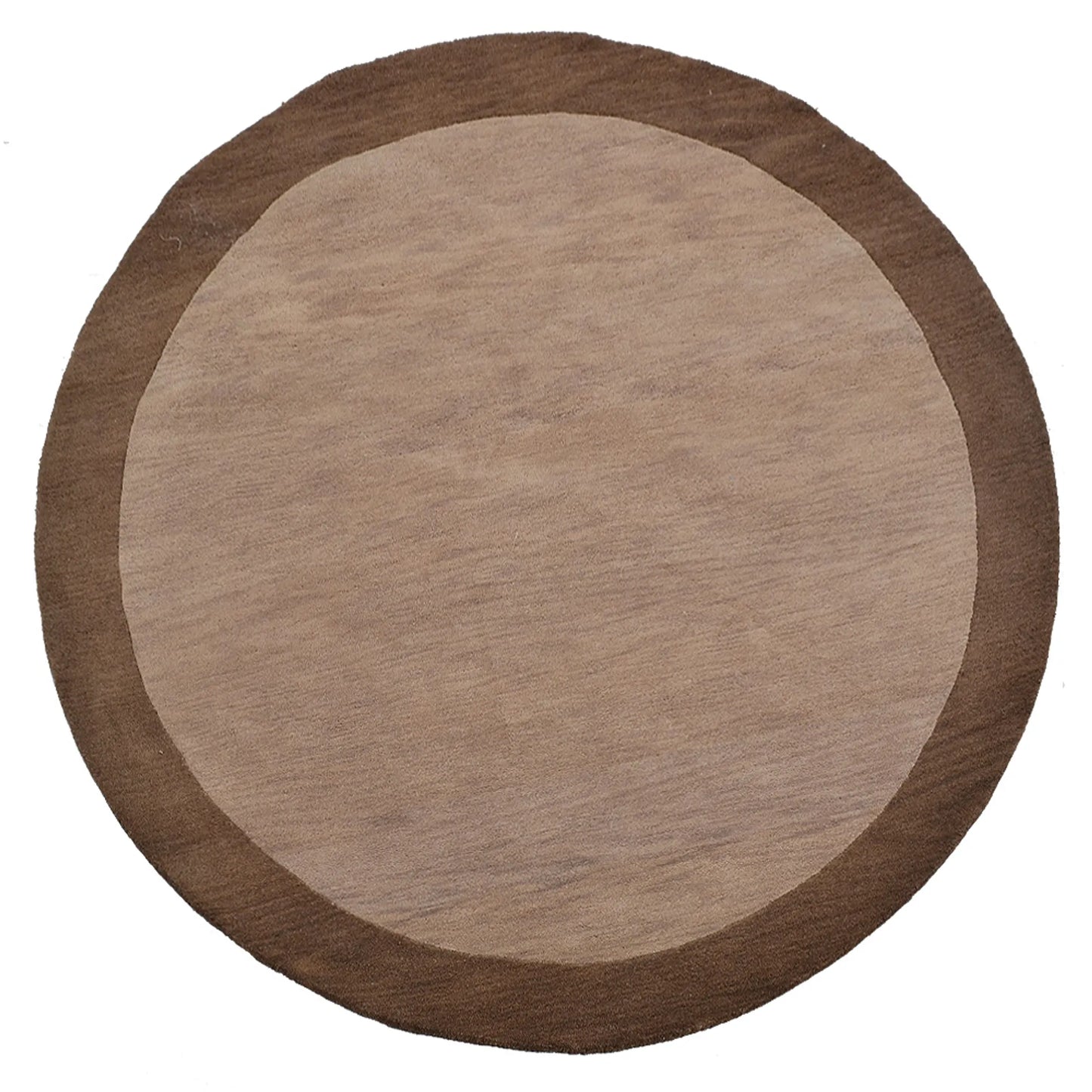 Collection: Round Hand Tufted Wool Contemporary Area Rugs