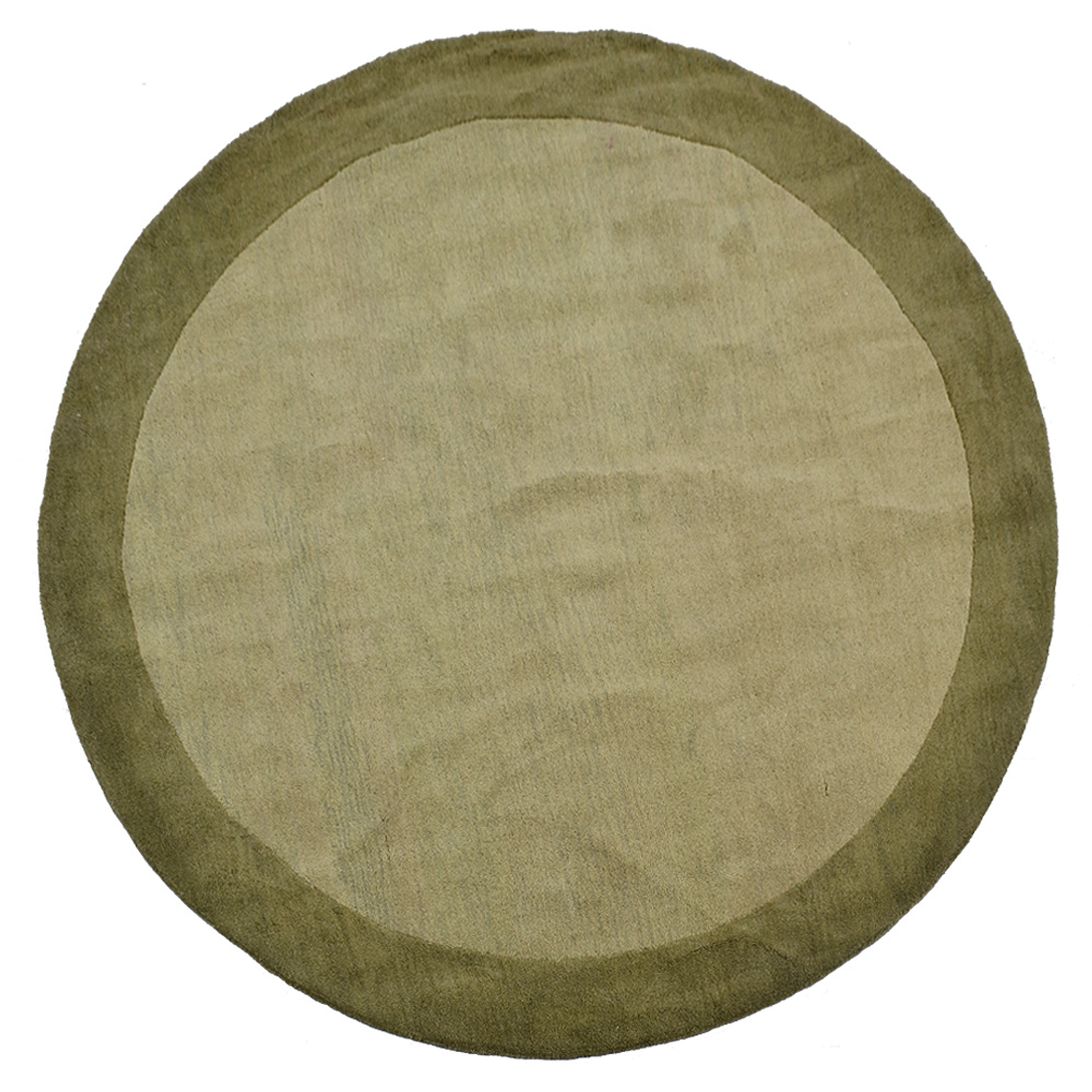 Collection: Round Hand Tufted Wool Contemporary Area Rugs