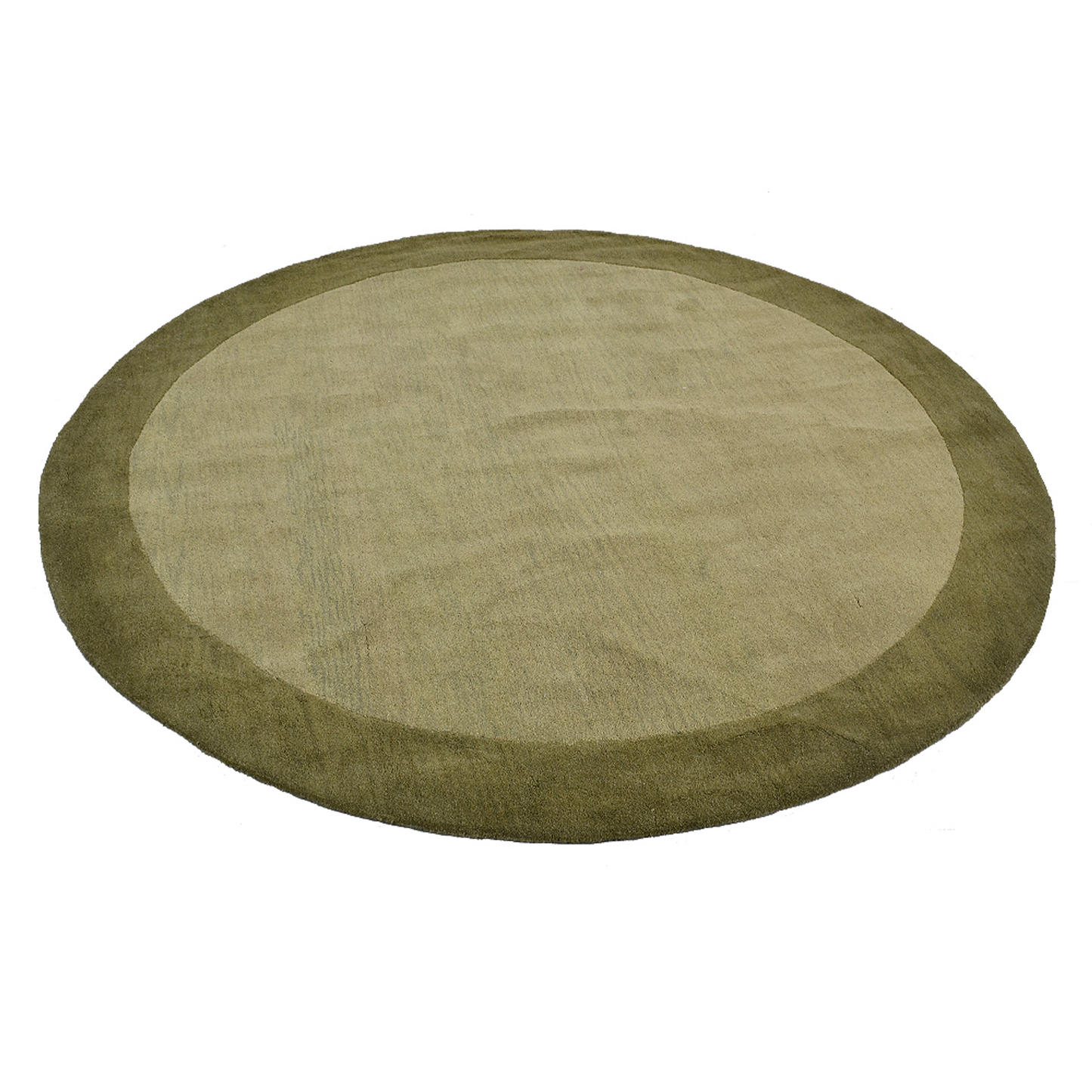 Collection: Round Hand Tufted Wool Contemporary Area Rugs