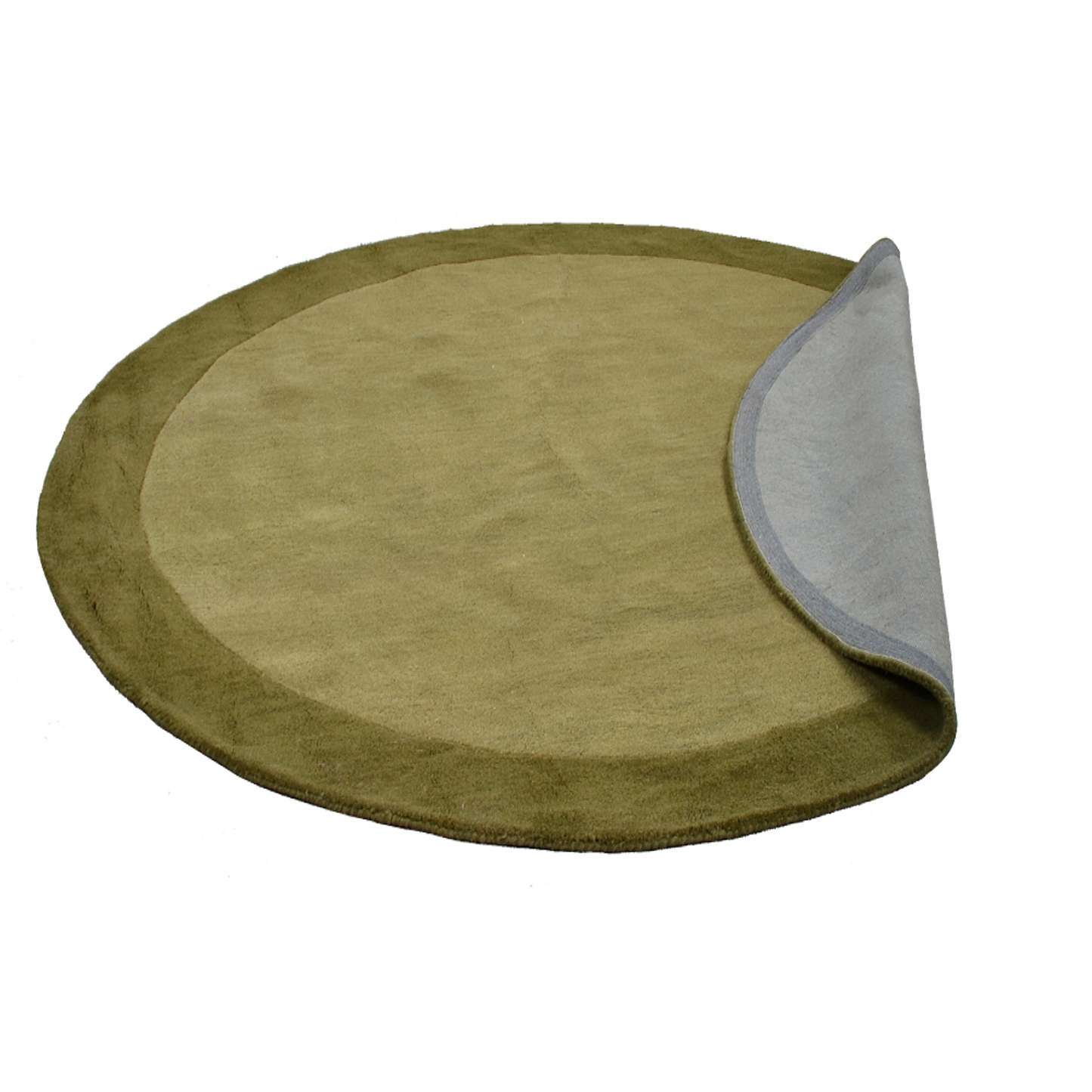 Collection: Round Hand Tufted Wool Contemporary Area Rugs