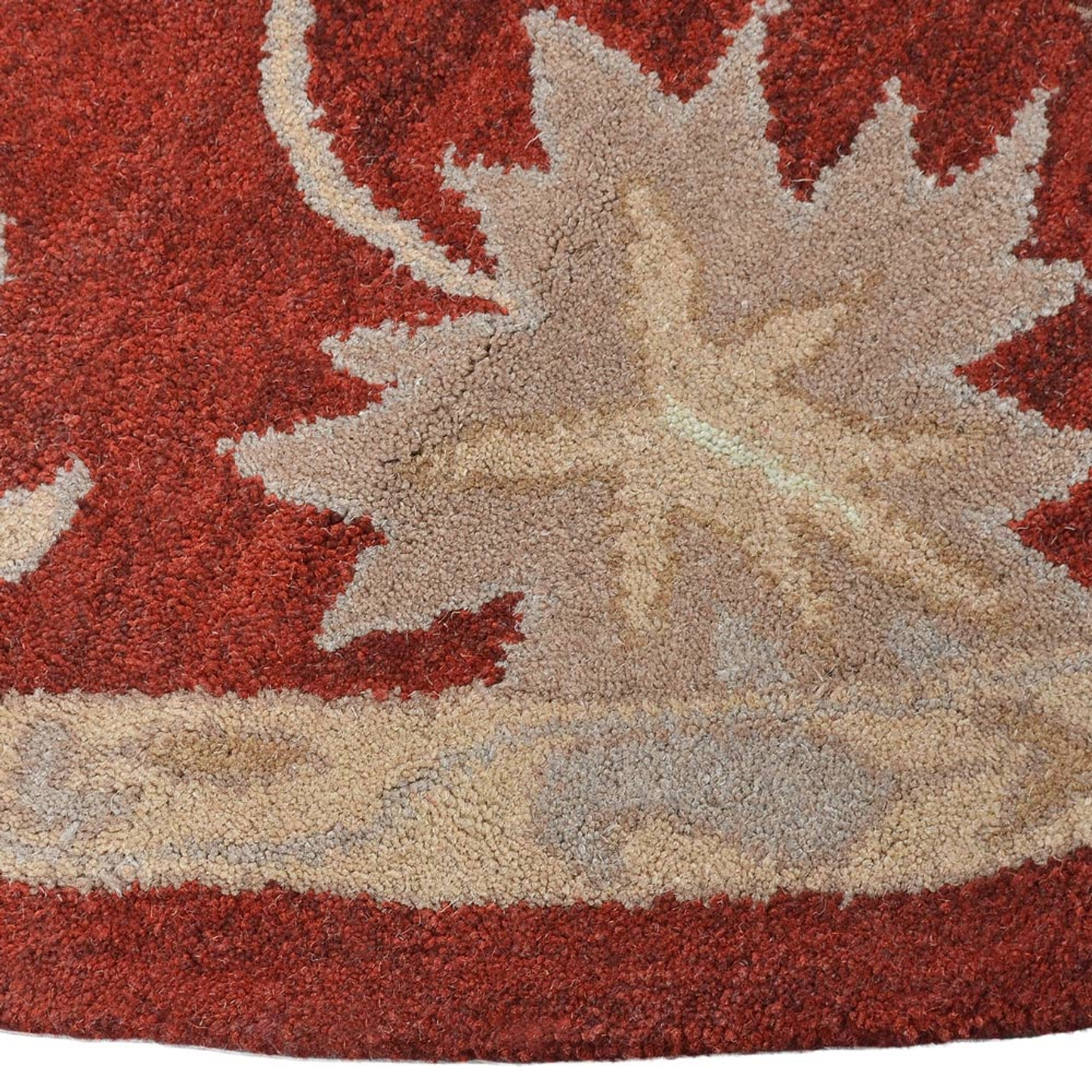 Collection: Round Hand Tufted Wool Contemporary Area Rugs